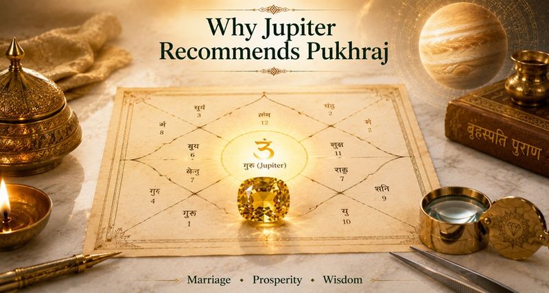 why jupiter recommends pukhraj