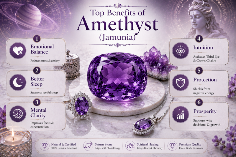 top benefits of amethyst