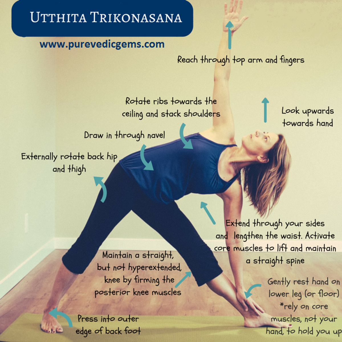 UTTHITA TRIKONASANA