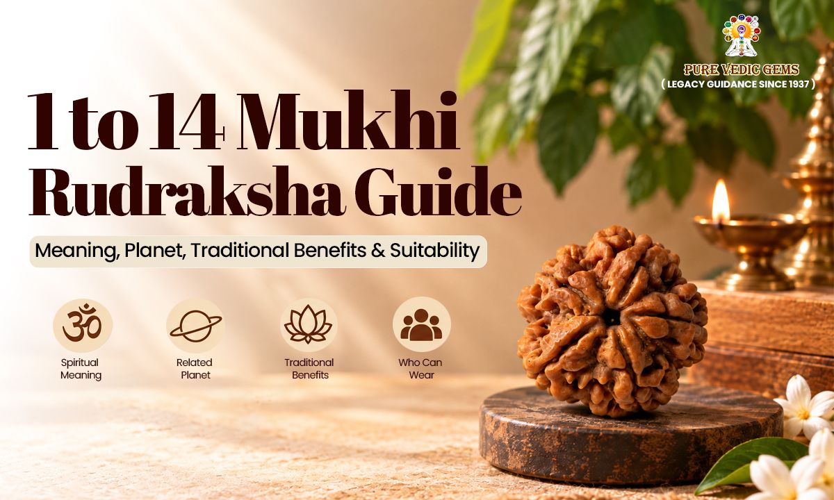 1to 14 mukhi Rudraksha
