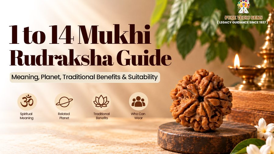 1to 14 mukhi Rudraksha