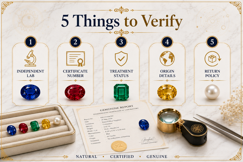 5 things to verify