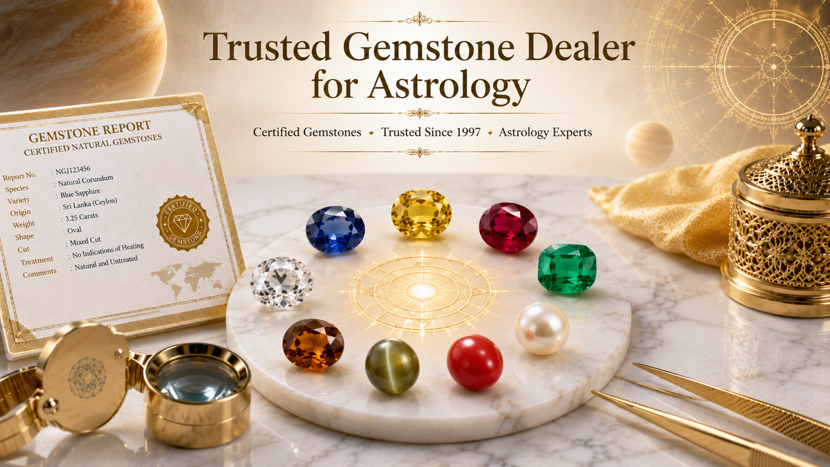 What Actually Makes a Trusted Gemstone Dealer for Astrology Worth Buying From