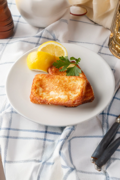 Saganaki (Pan-Fried Feta)