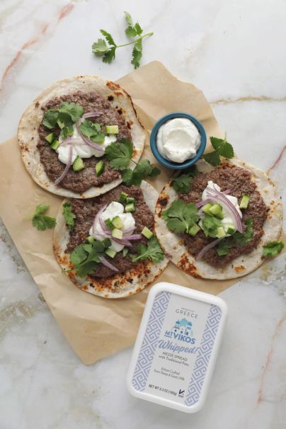 Ground Lamb Smash Tacos