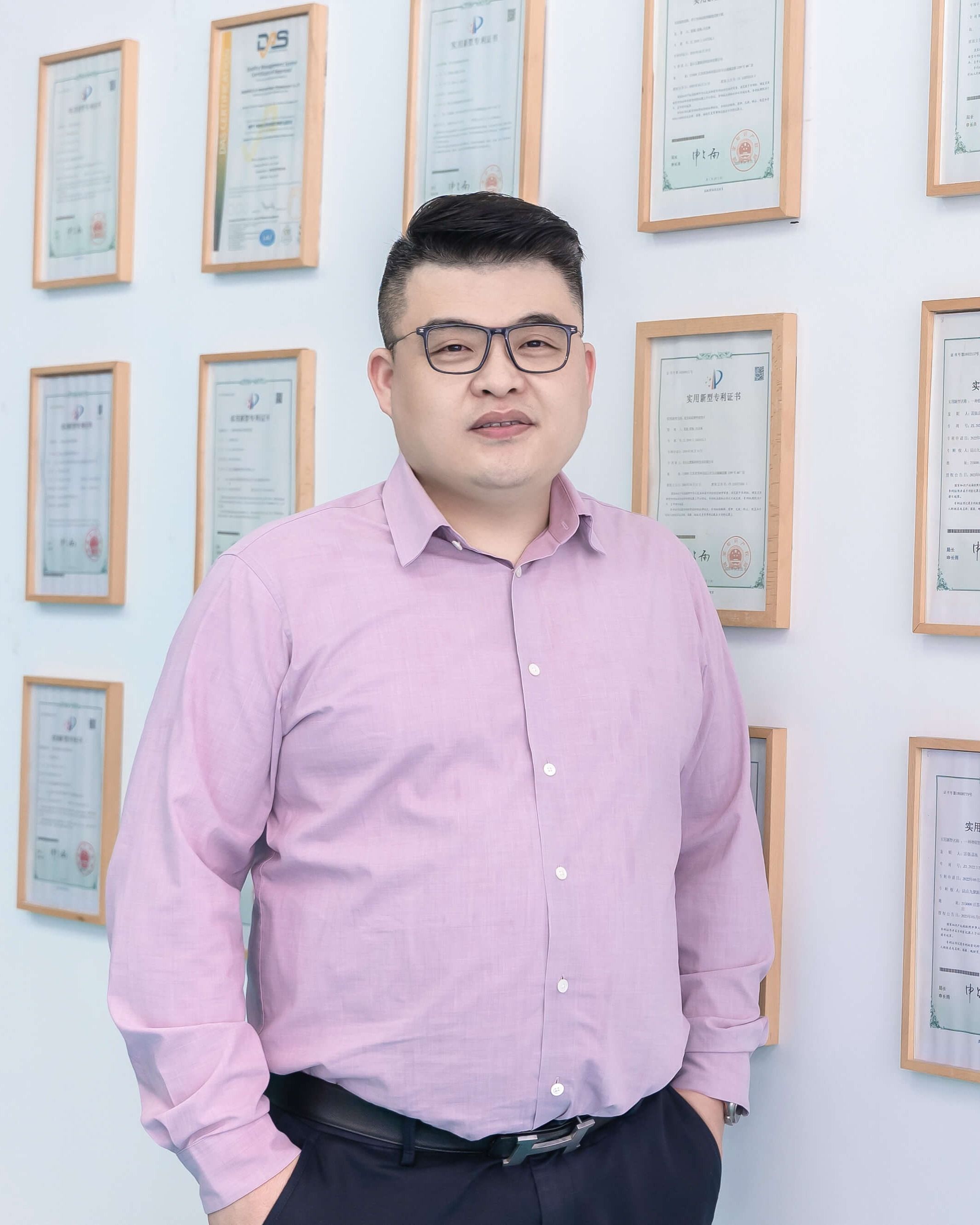 Tiger Lei, founder and general manager of Jiuju New Materials