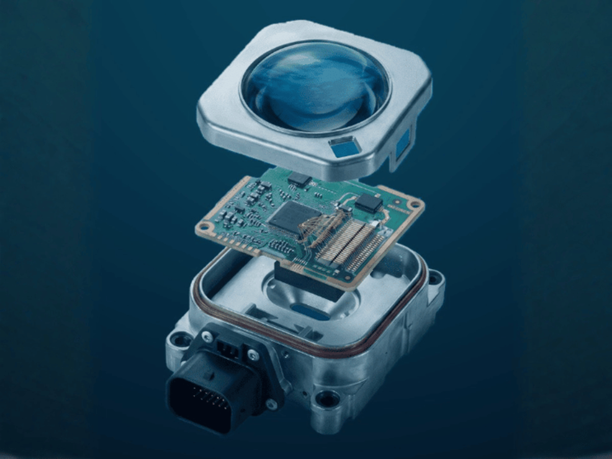 LiDAR optical module thermal path application