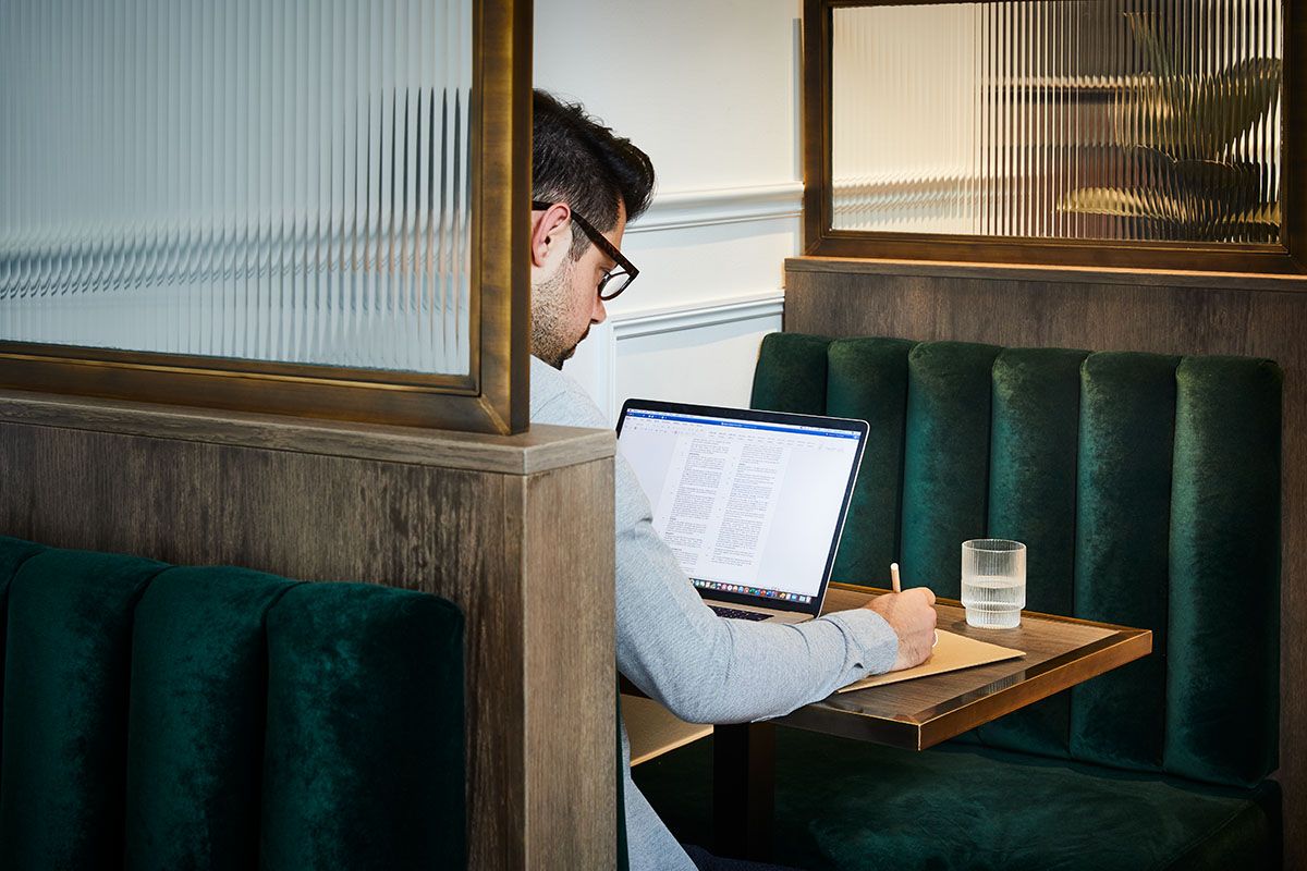 Fora Design-Arbeitsplatz mit Sitznische
