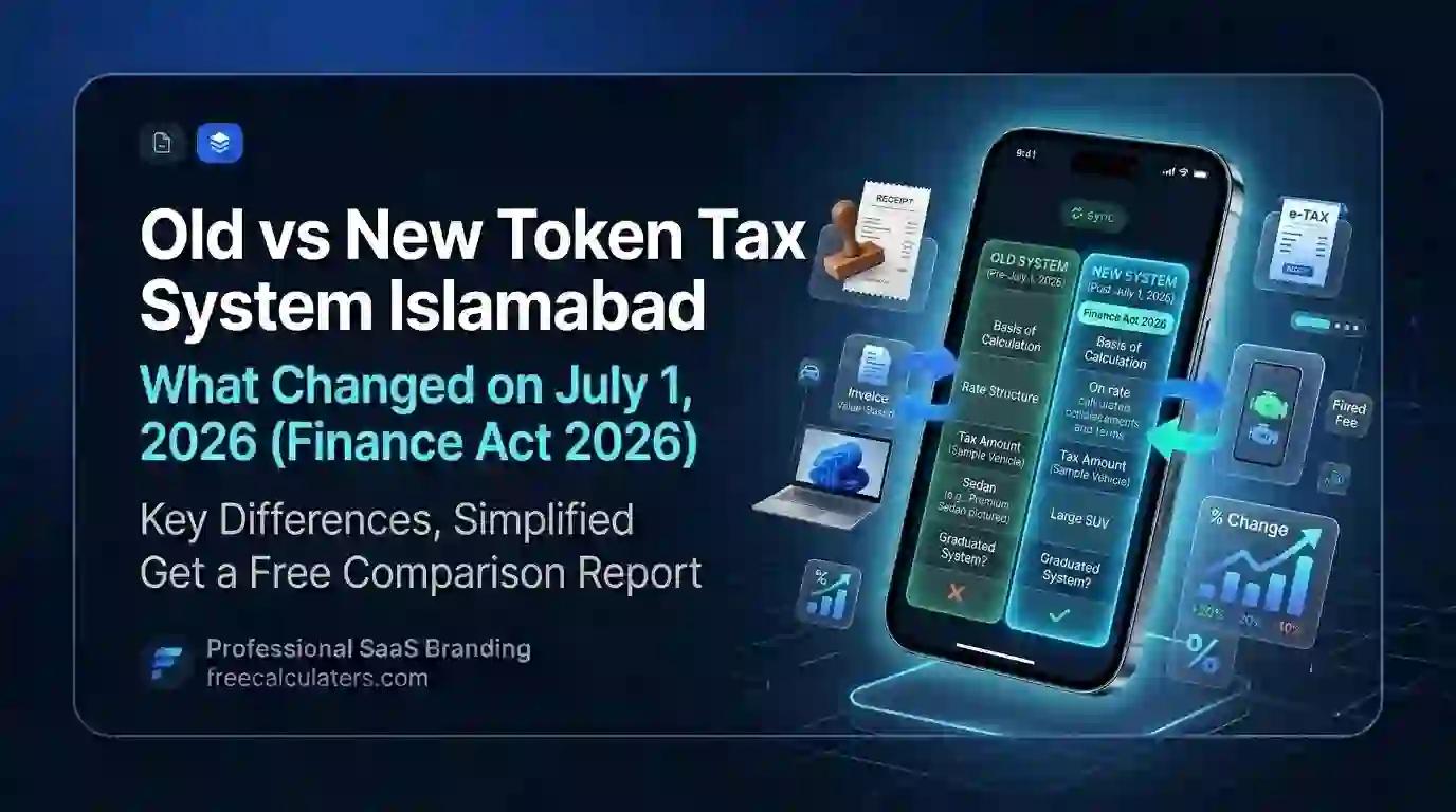 Islamabad Token Tax: What Changed July 1, 2026