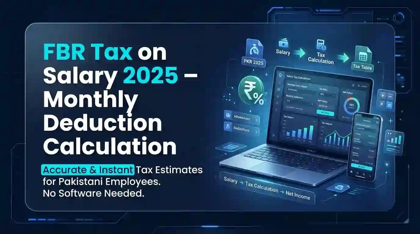 FBR Tax on Salary 2026-27: Monthly Deduction Guide