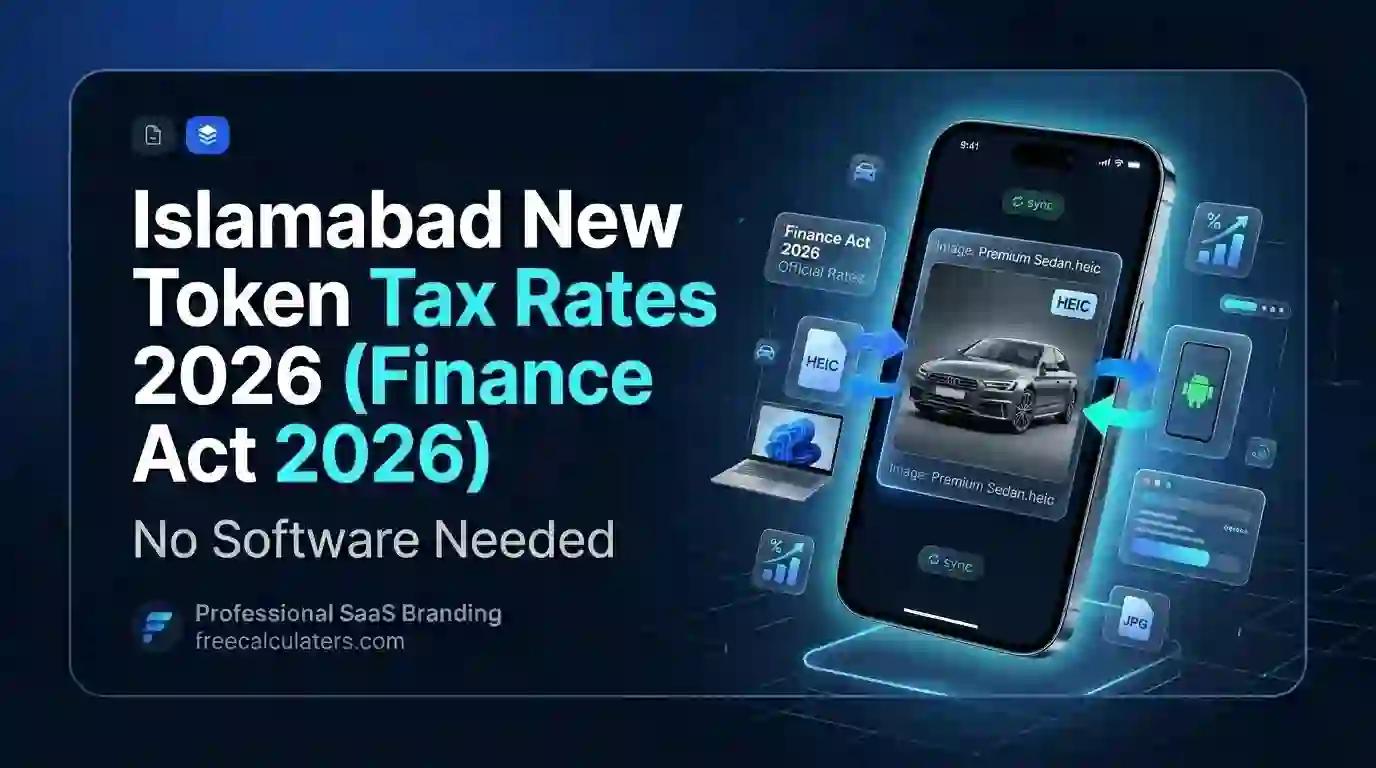 New Islamabad Token Tax Rates 2026: Full Guide