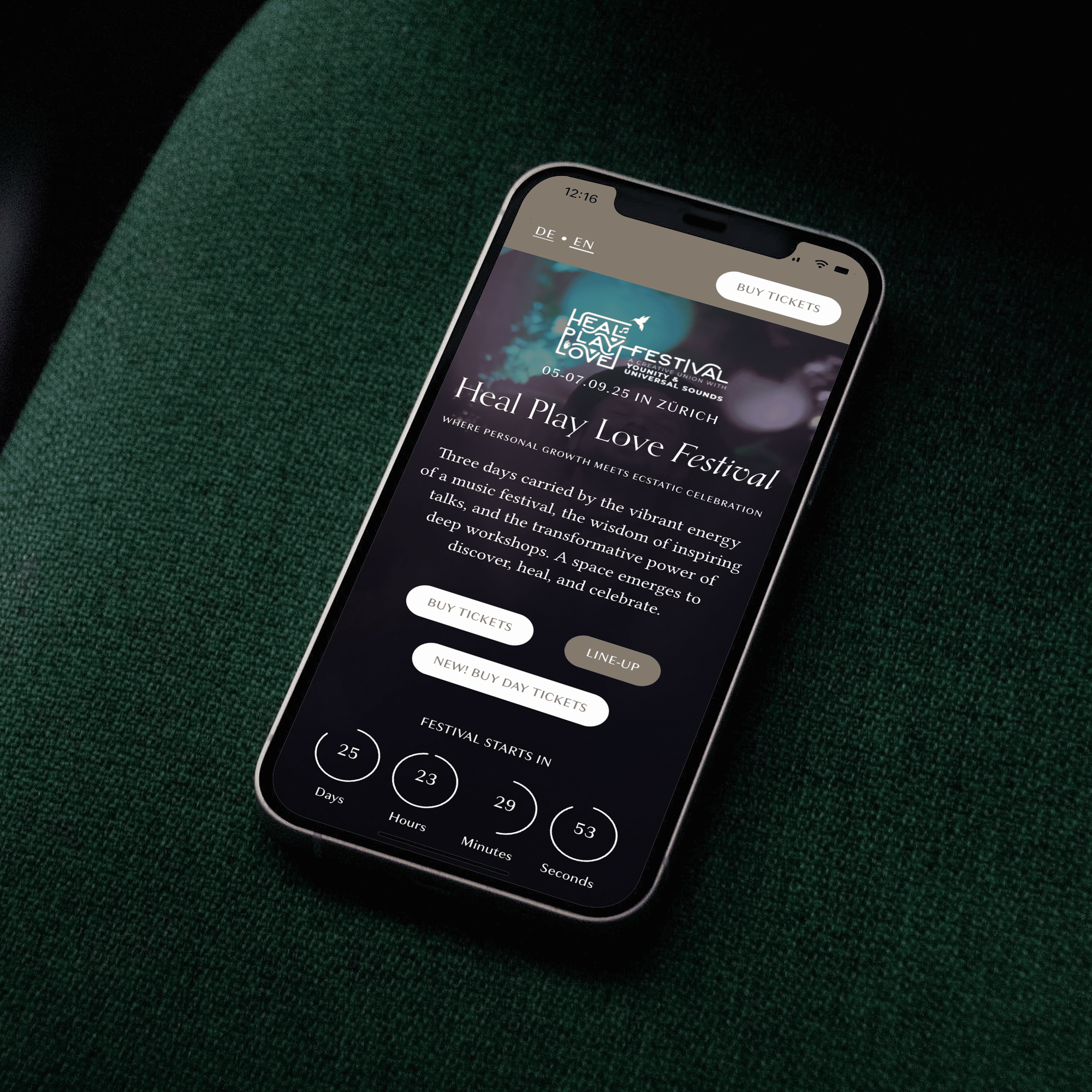 Event Website