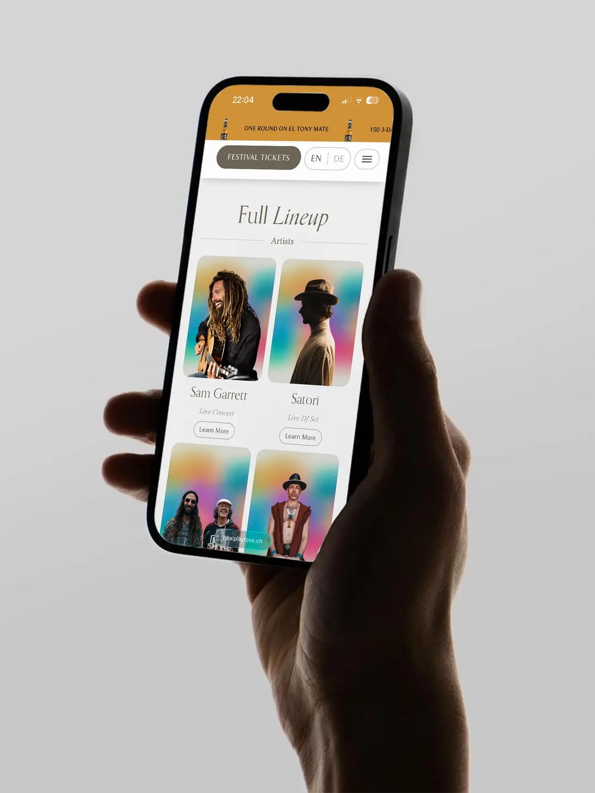Event Website
