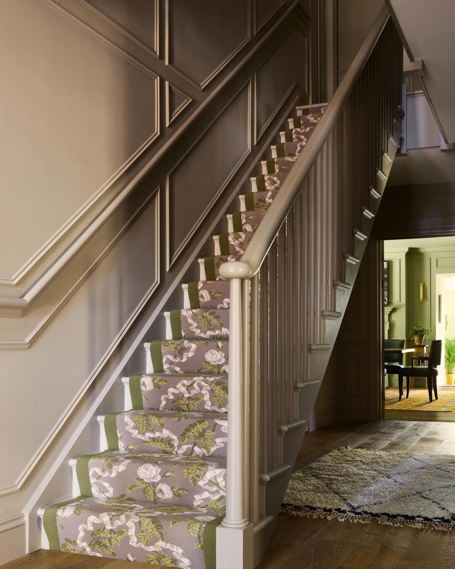 Staircase country home cotswolds charles mellersh studio mellersh 