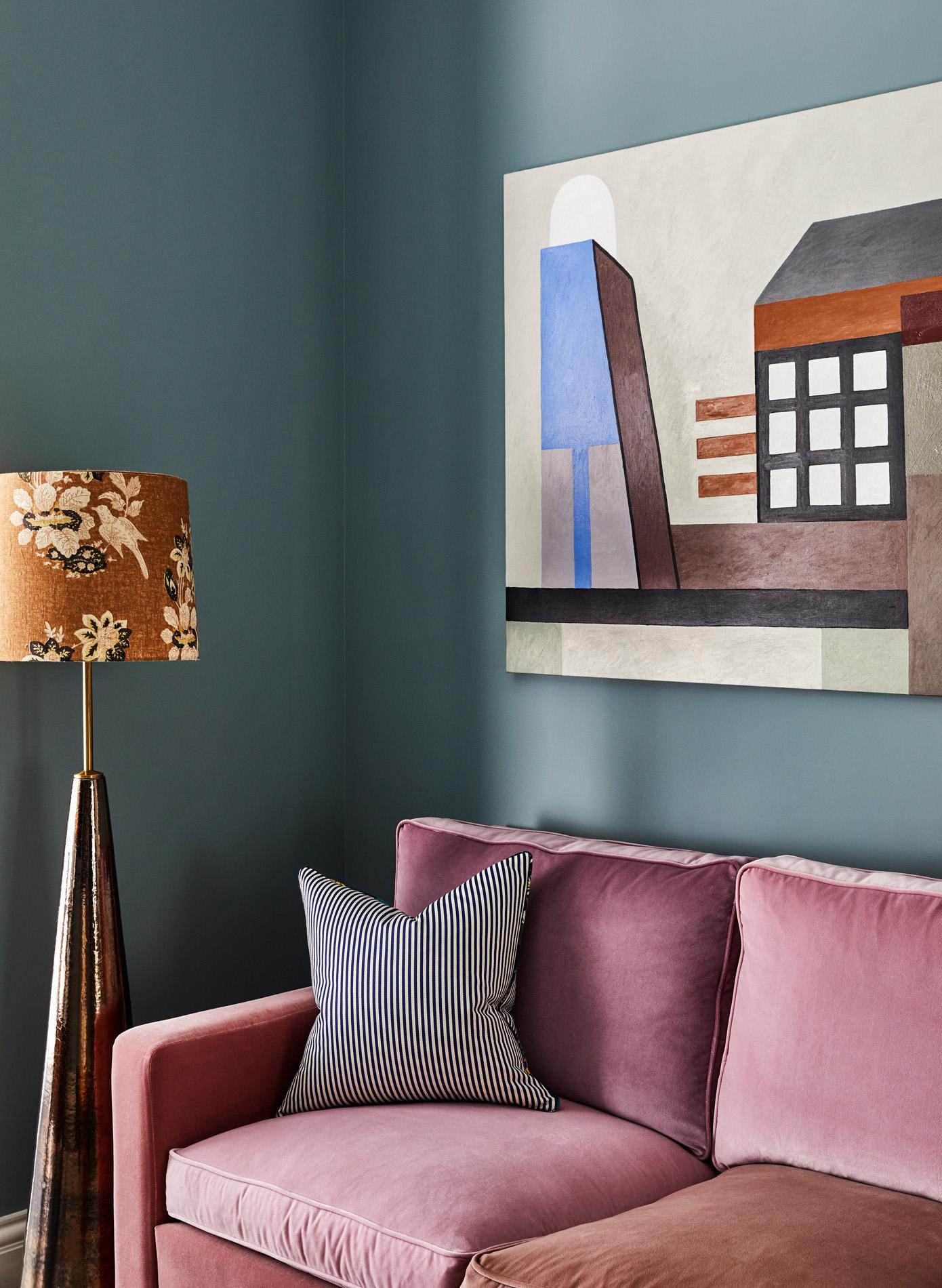 pink sofa charles mellersh