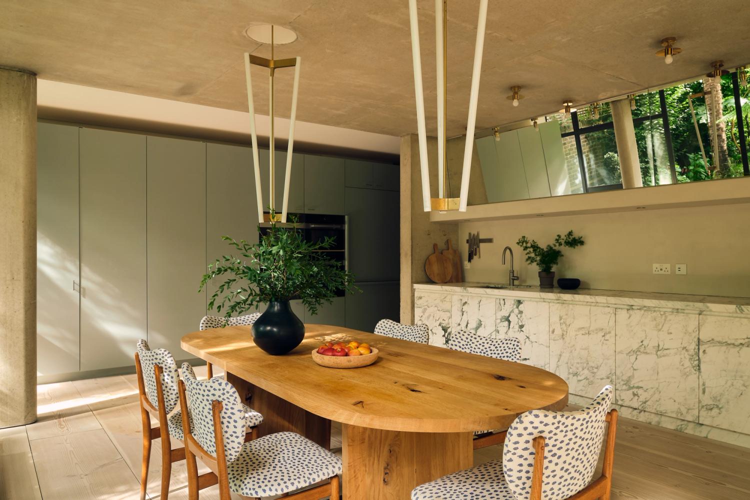 kitchen dining kensington mid century home studio mellersh 