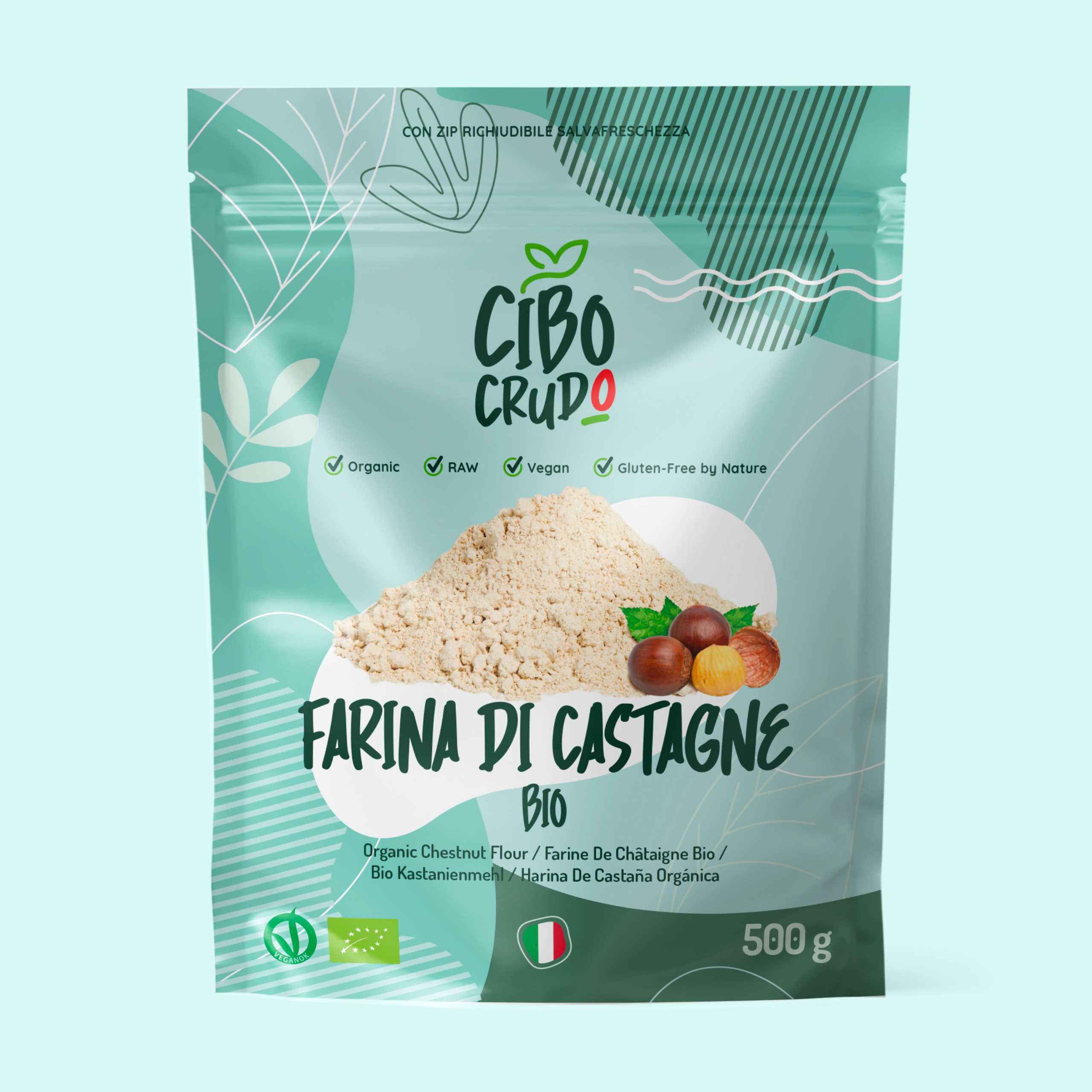 Farina Di Castagne Bio e Cruda