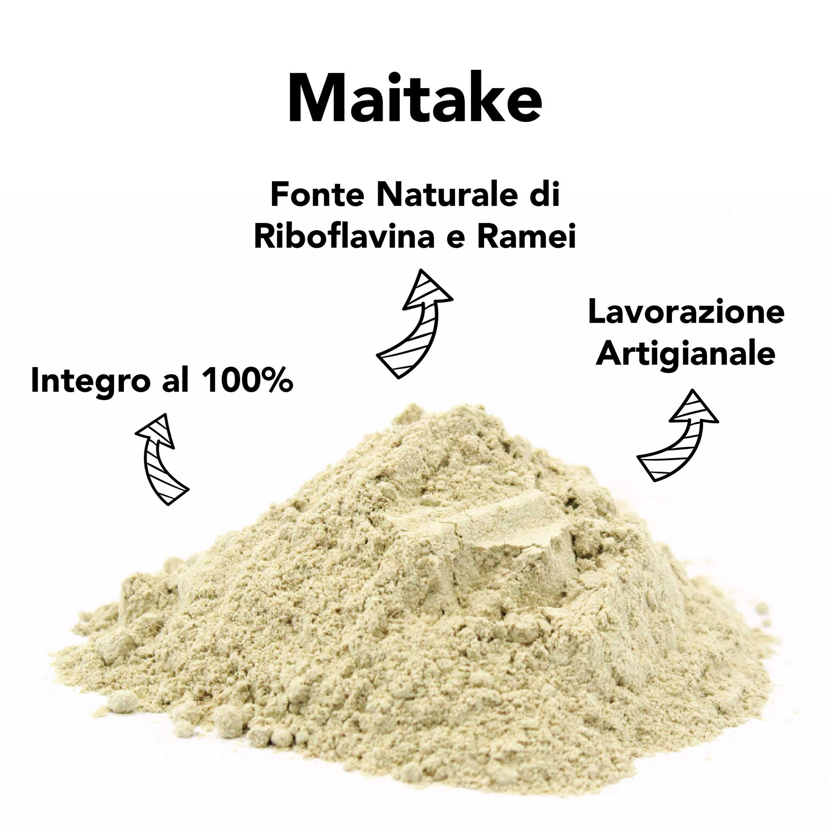Maitake Bio (Grifola Frondosa) In Polvere Crudo 6