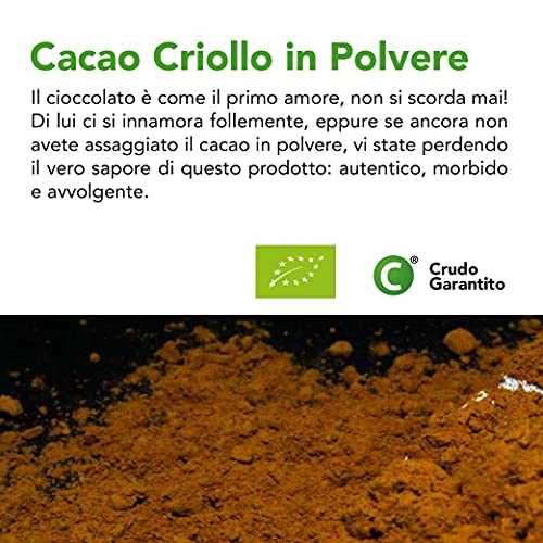 Cacao In Polvere Criollo Bio 4
