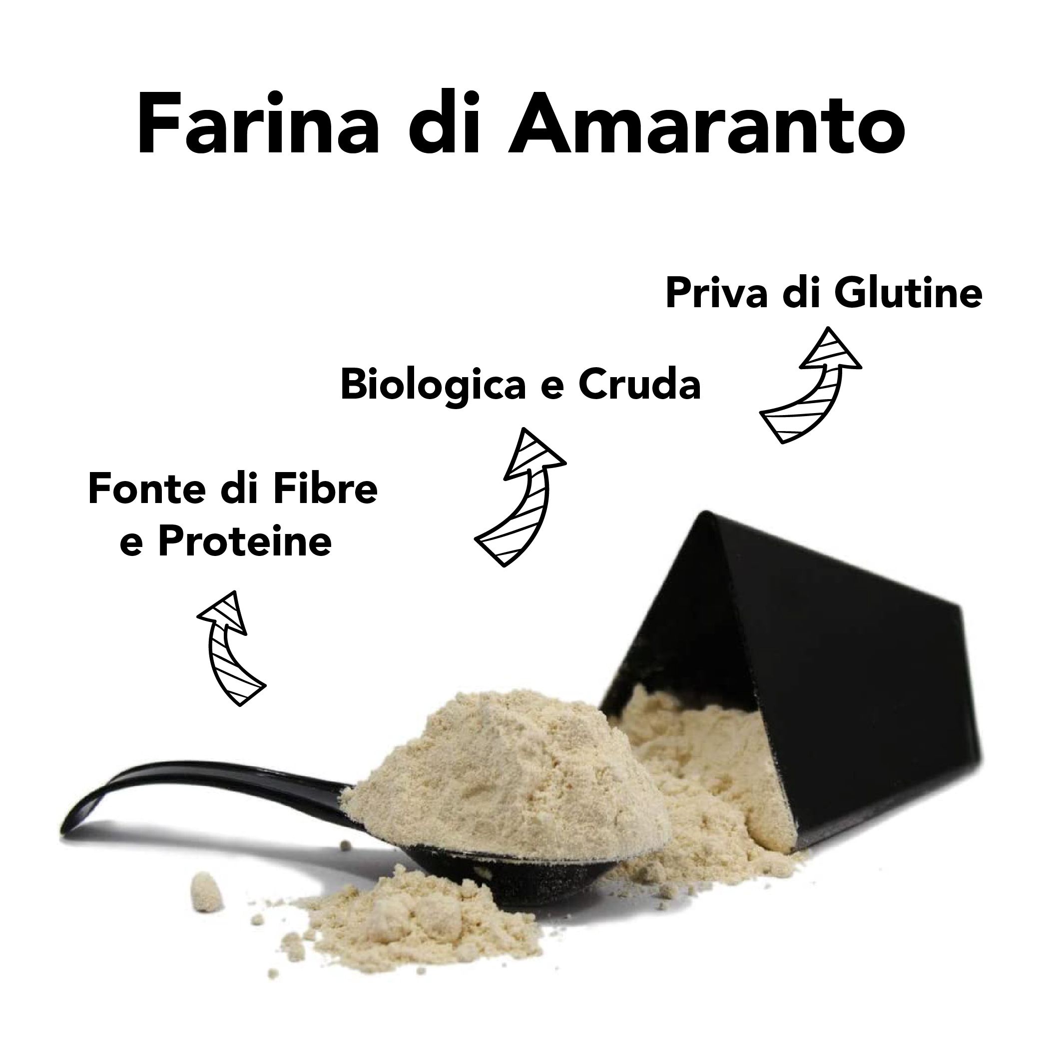 Farina Di Amaranto Integrale Cruda Bio 4