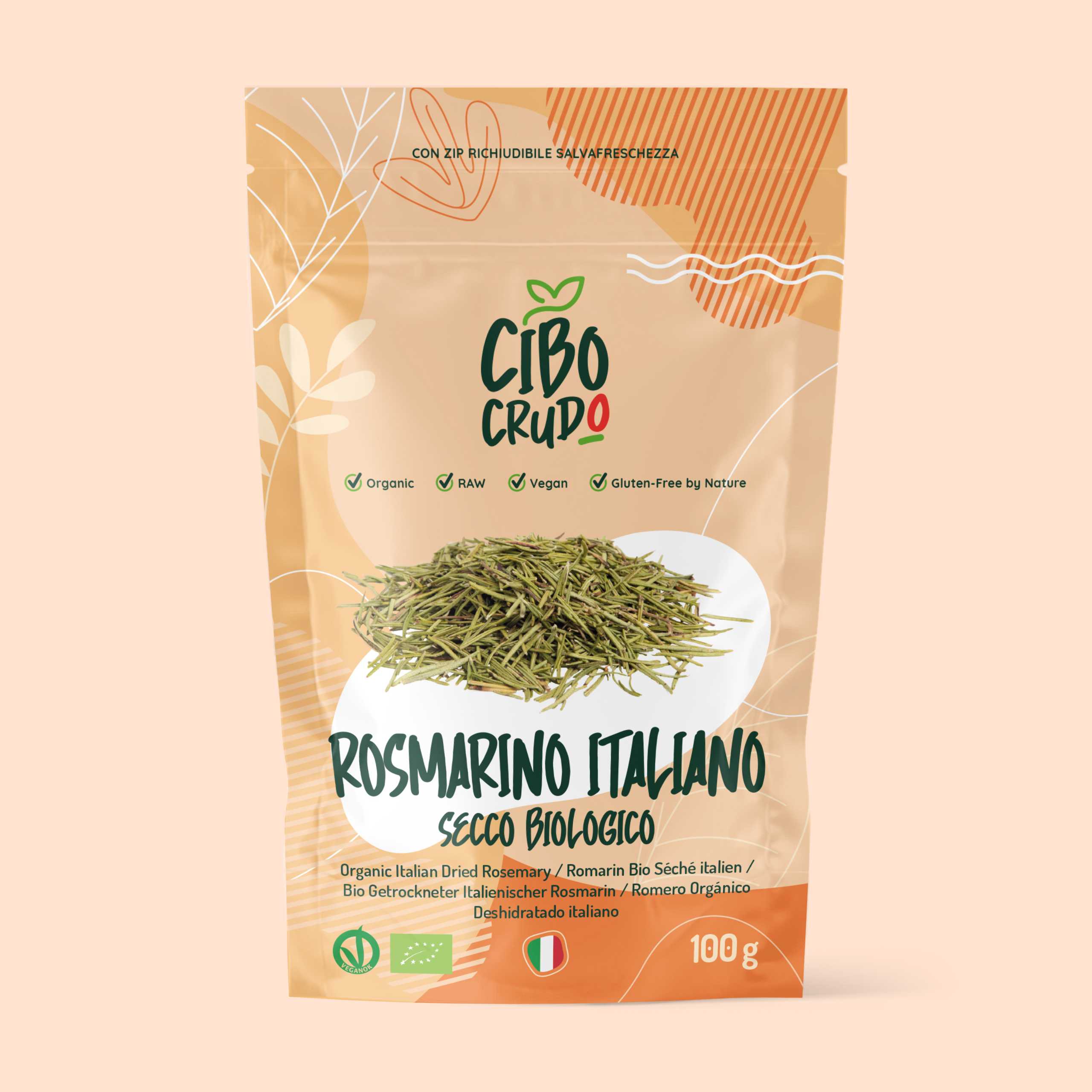 Rosmarino Secco Crudo Bio 1