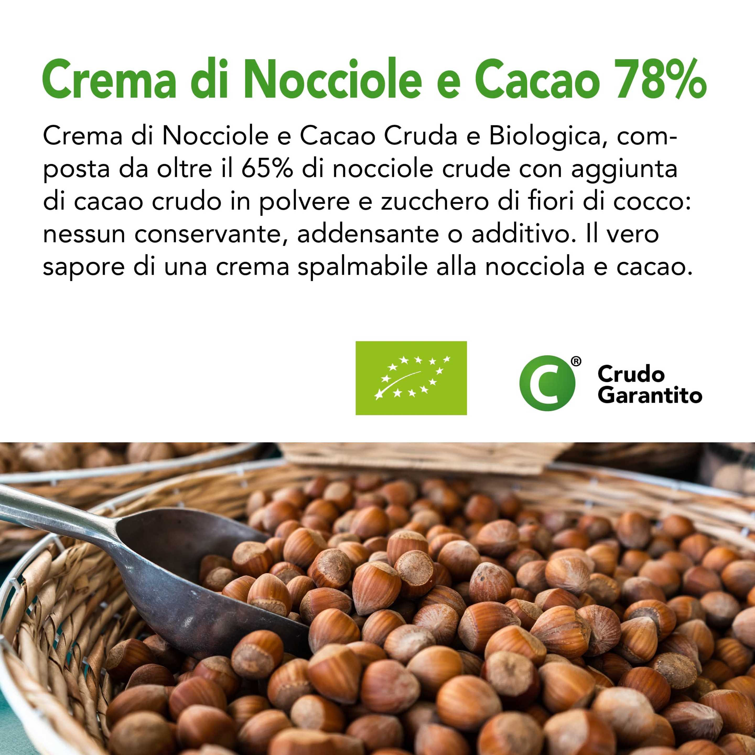 Crema Di Nocciole E Cioccolato 78% Bio 5
