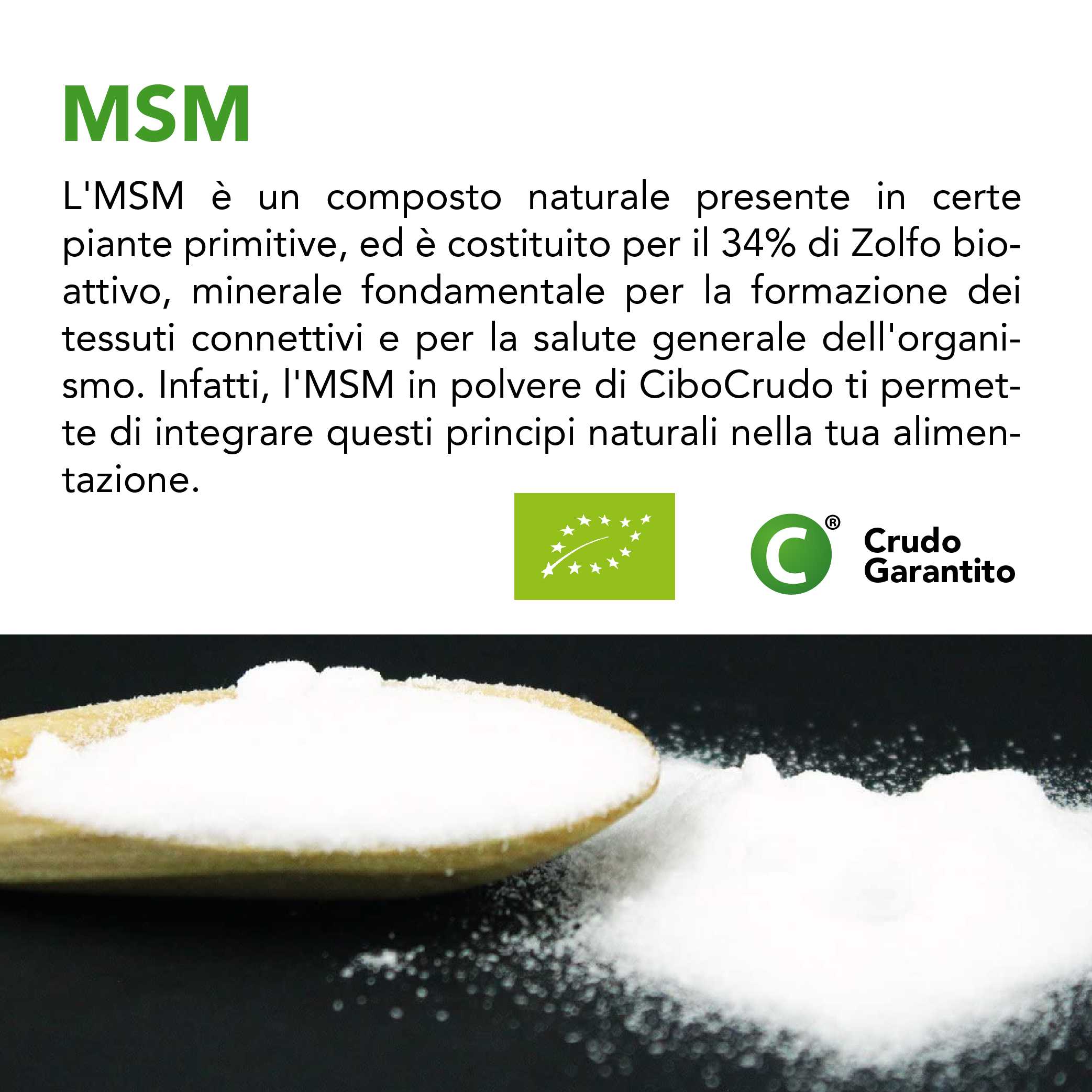 Msm In Polvere (Metilsulfonilmetano) Crudo 4