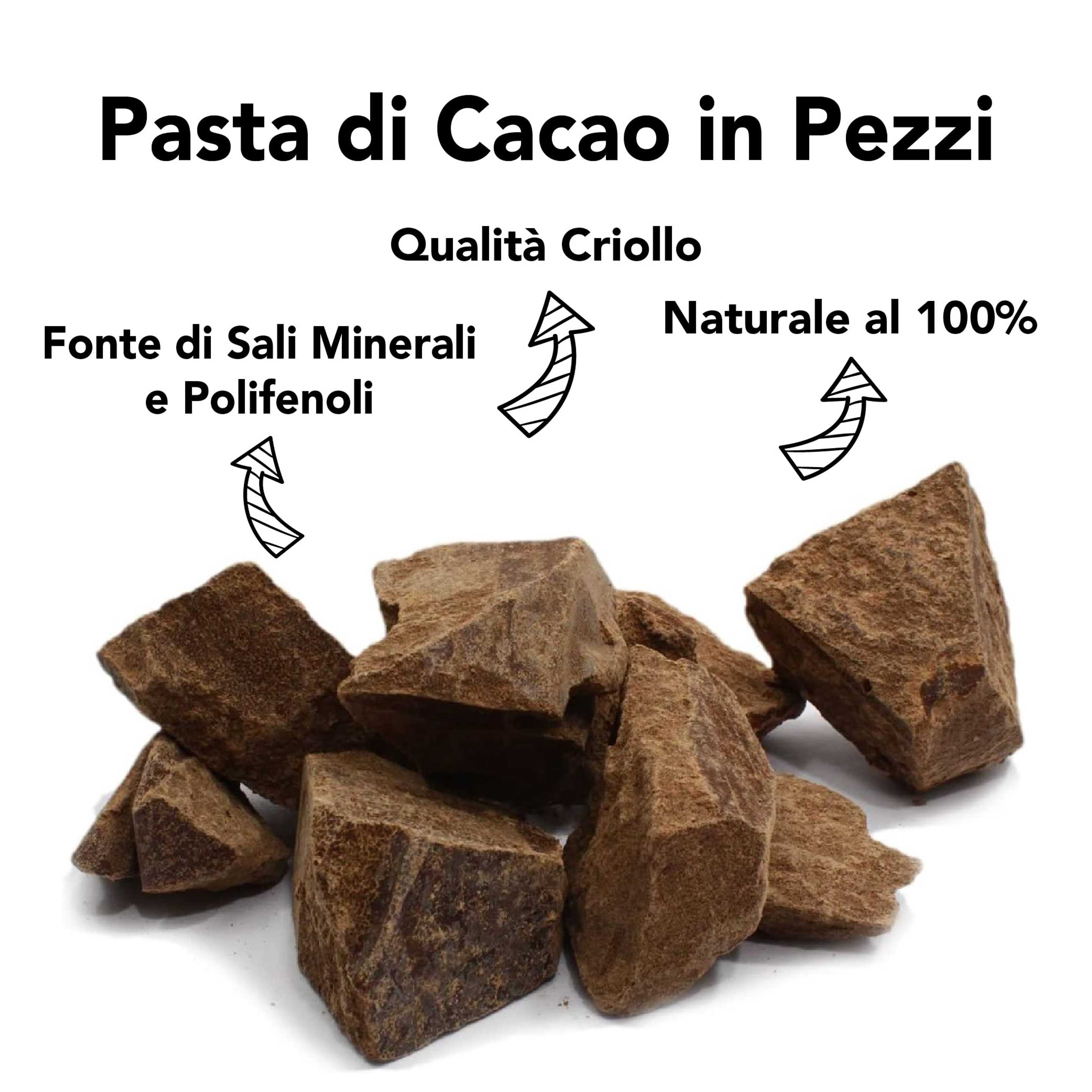 Pasta Di Cacao In Pezzi Cruda Bio 6