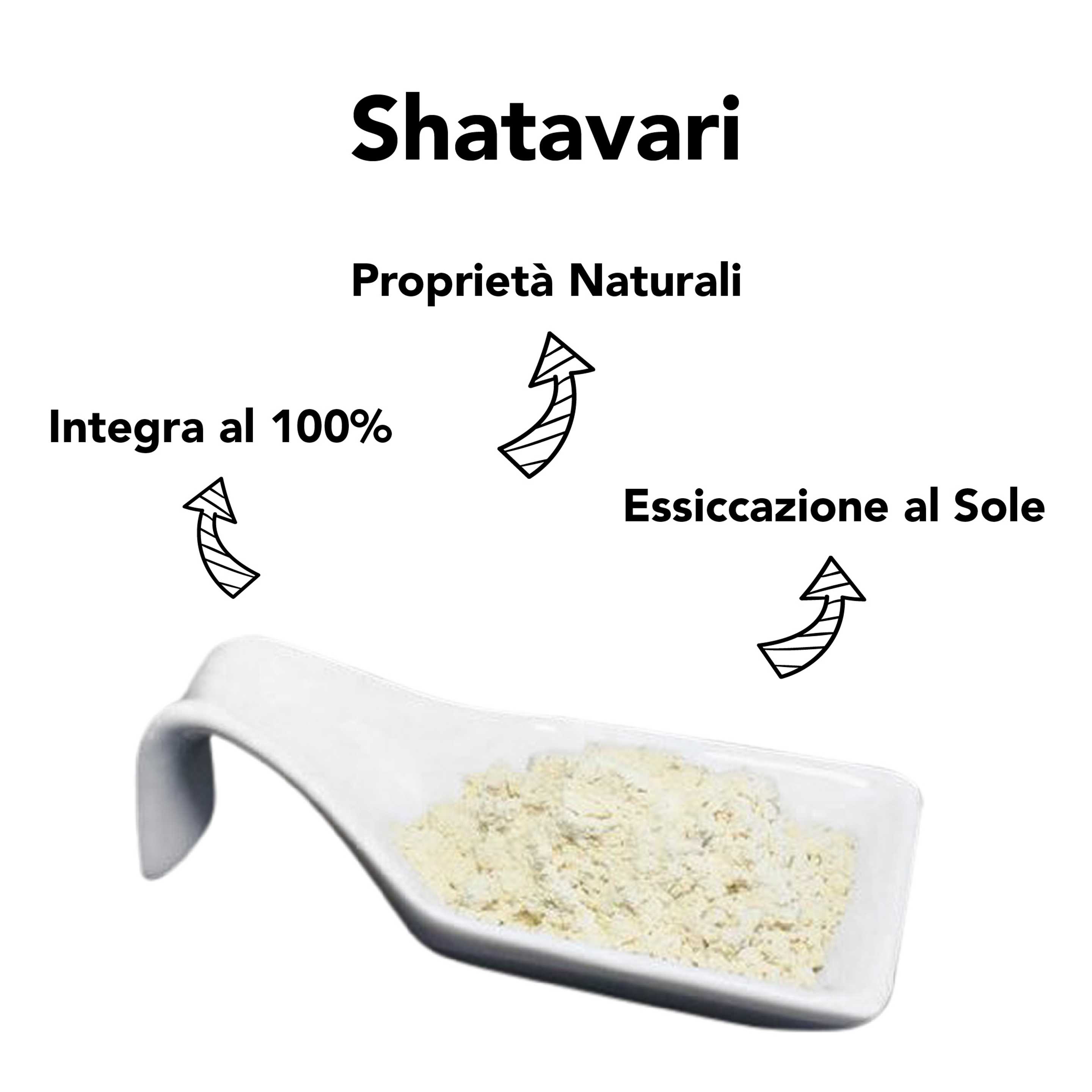 Polvere Di Shatavari (Asparagus Racemosus) Crudo Bio 3