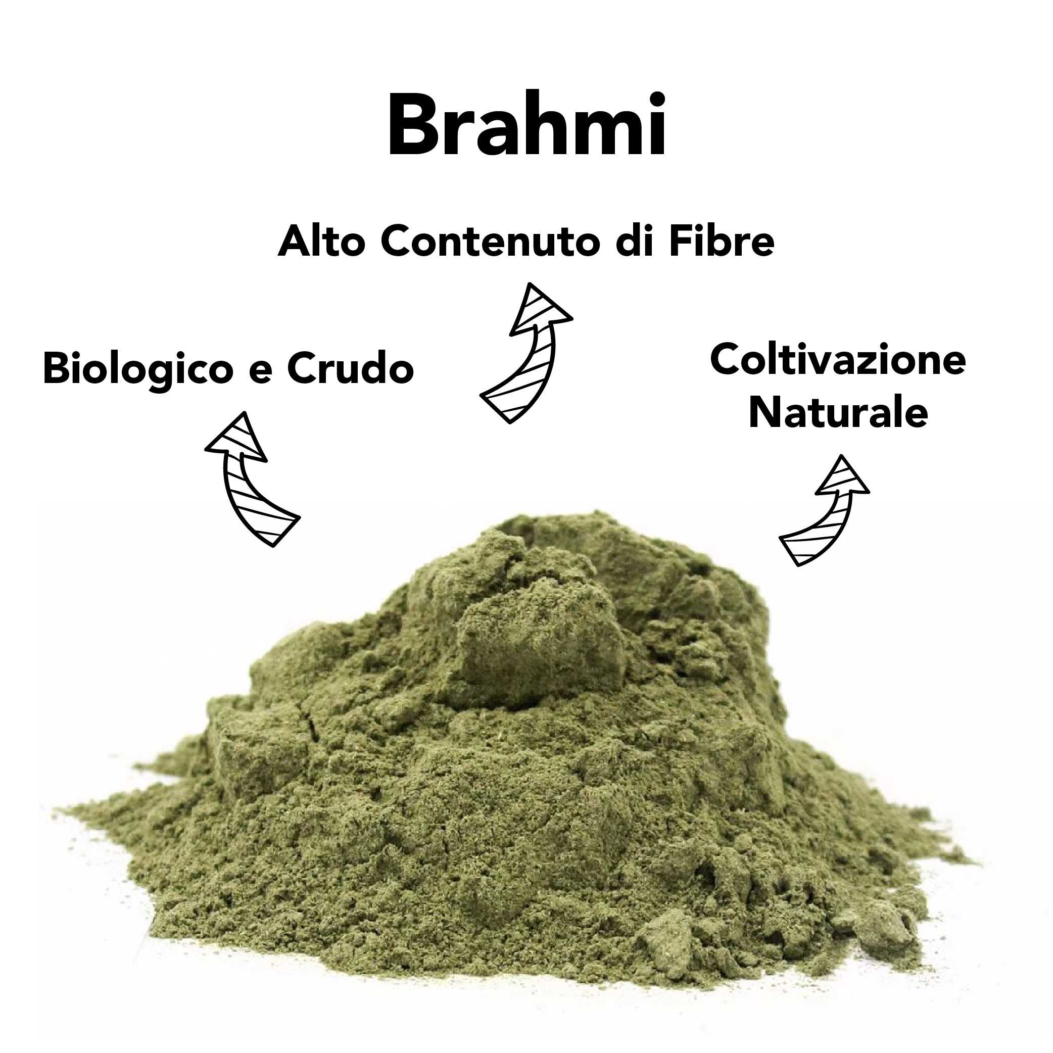 Polvere Di Brahmi (Bacopa Monnieri) Crudo Bio 4