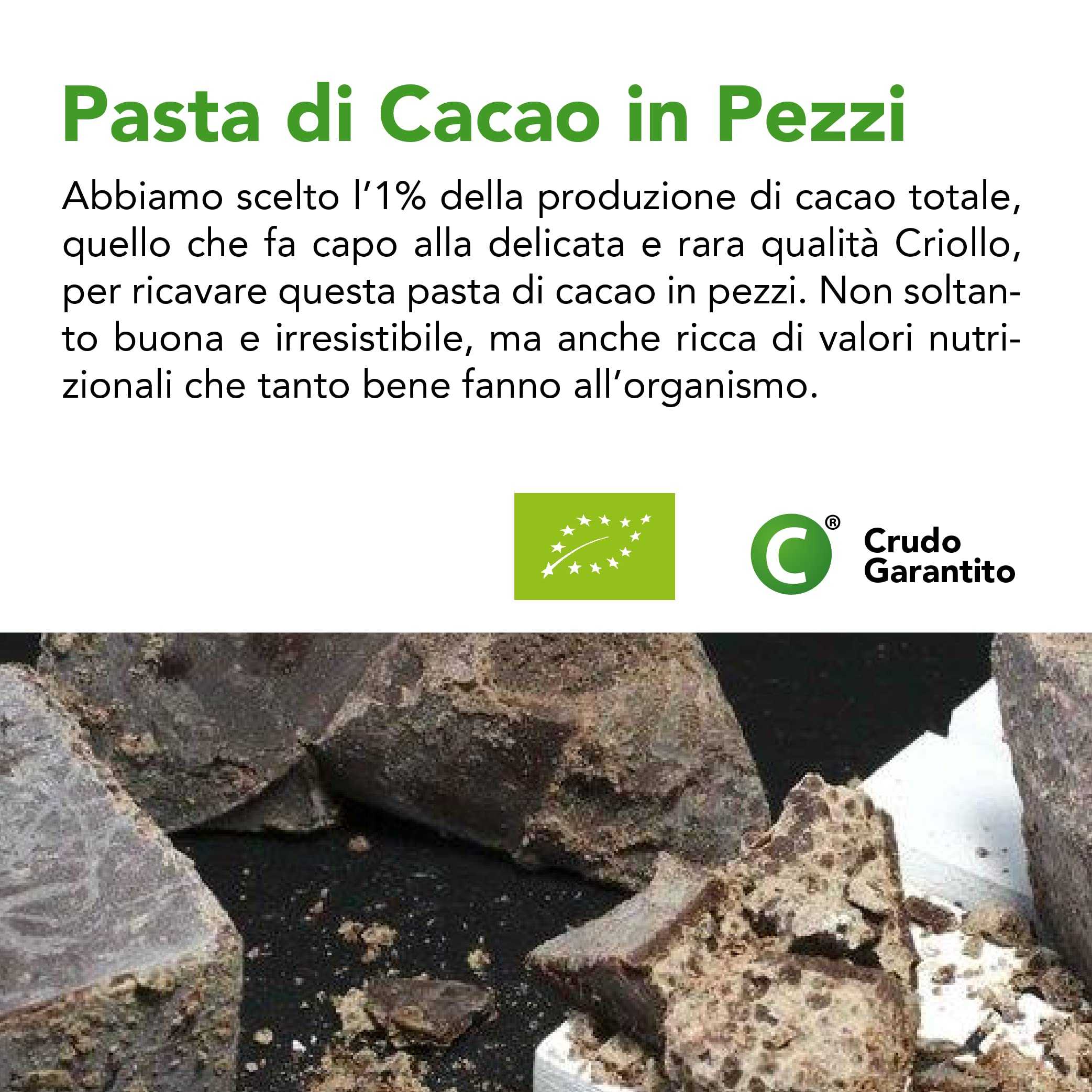 Pasta Di Cacao In Pezzi Cruda Bio 5