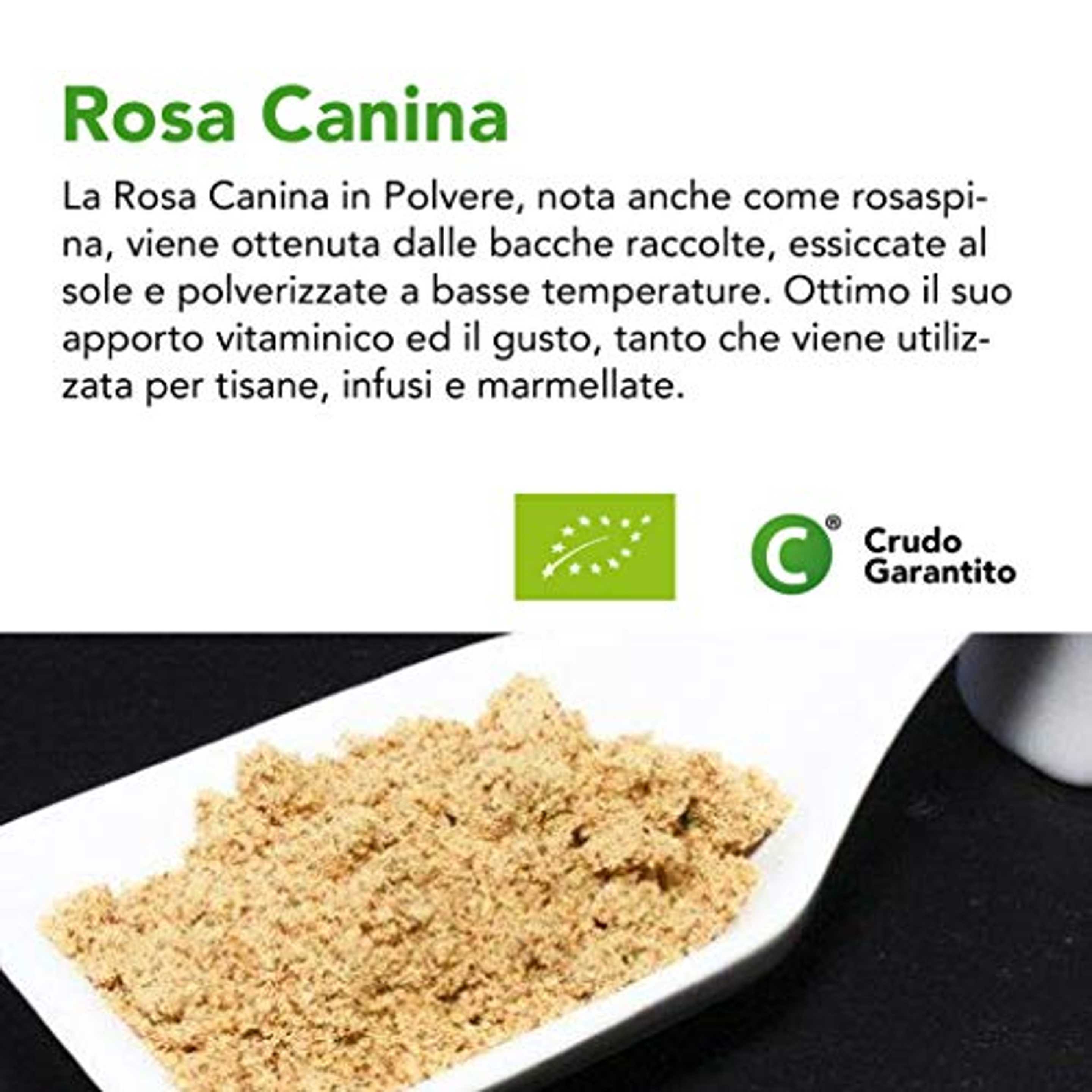 Rosa Canina (Rosaspina) Cruda Bio 3