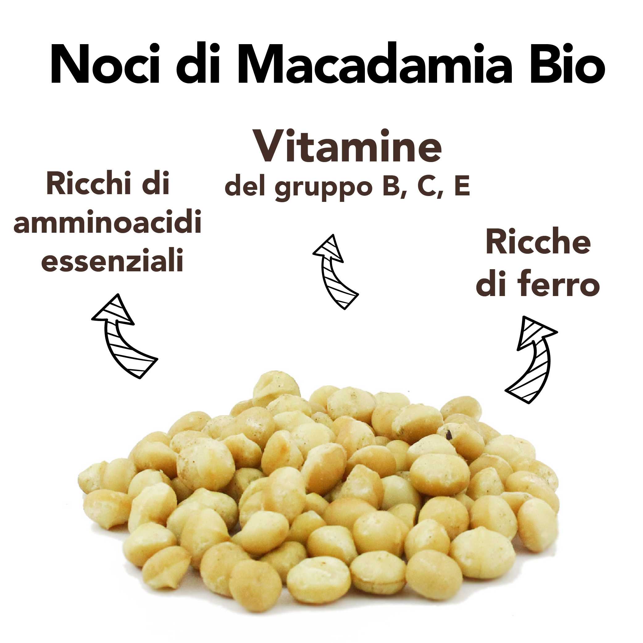 Noci Di Macadamia Crude Bio 6
