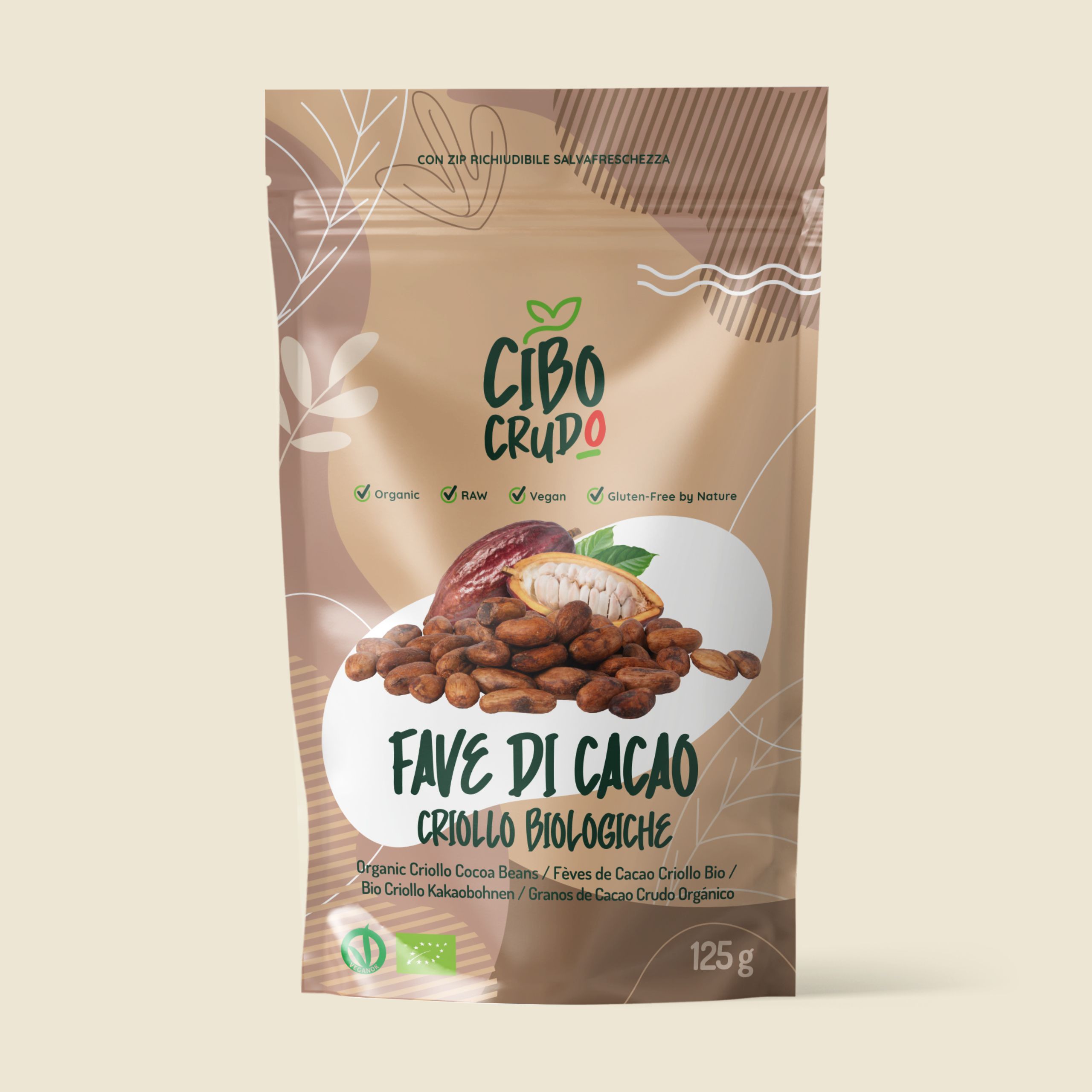 Fave di Cacao Criollo (Semi) Bio
