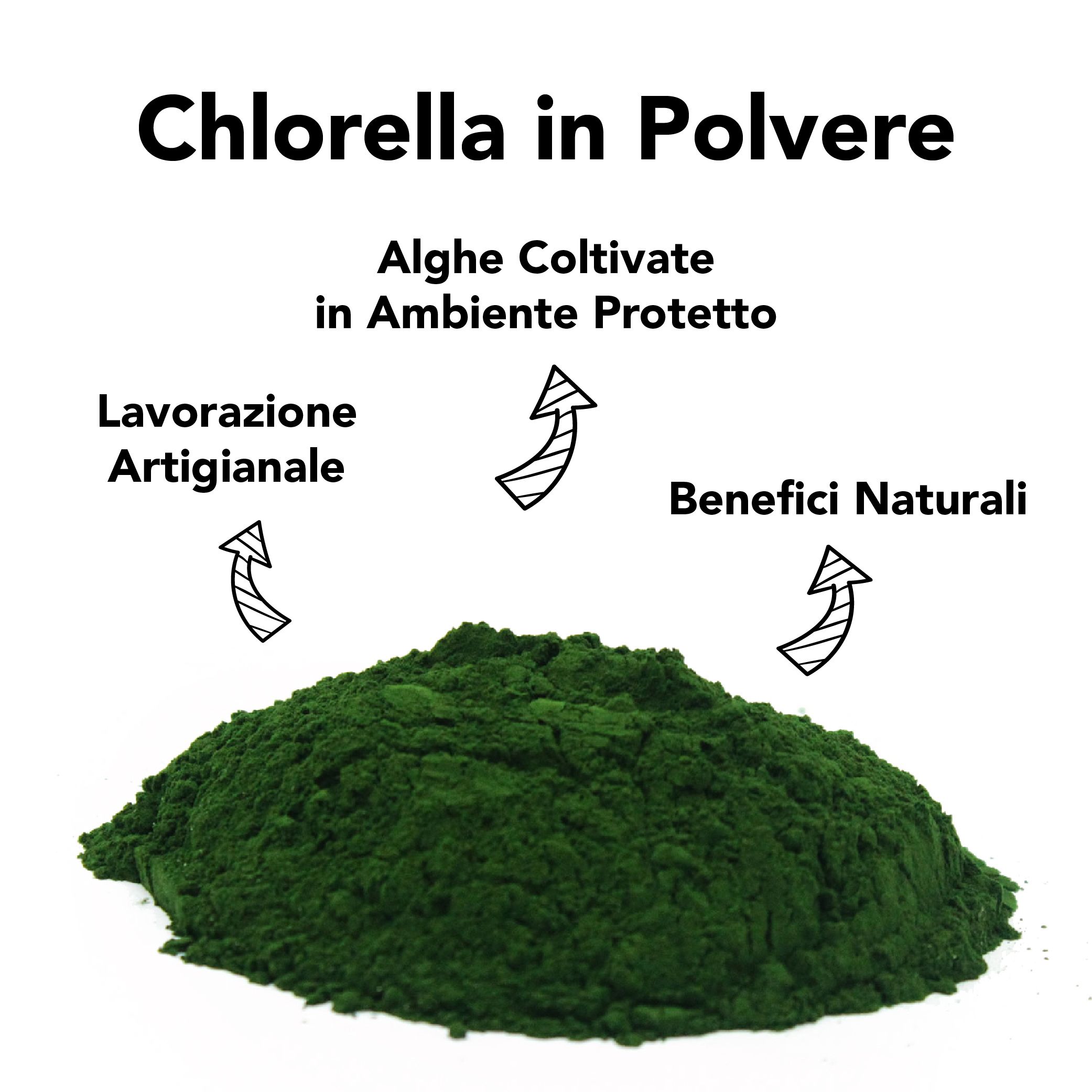 Chlorella In Polvere Cruda Bio 6