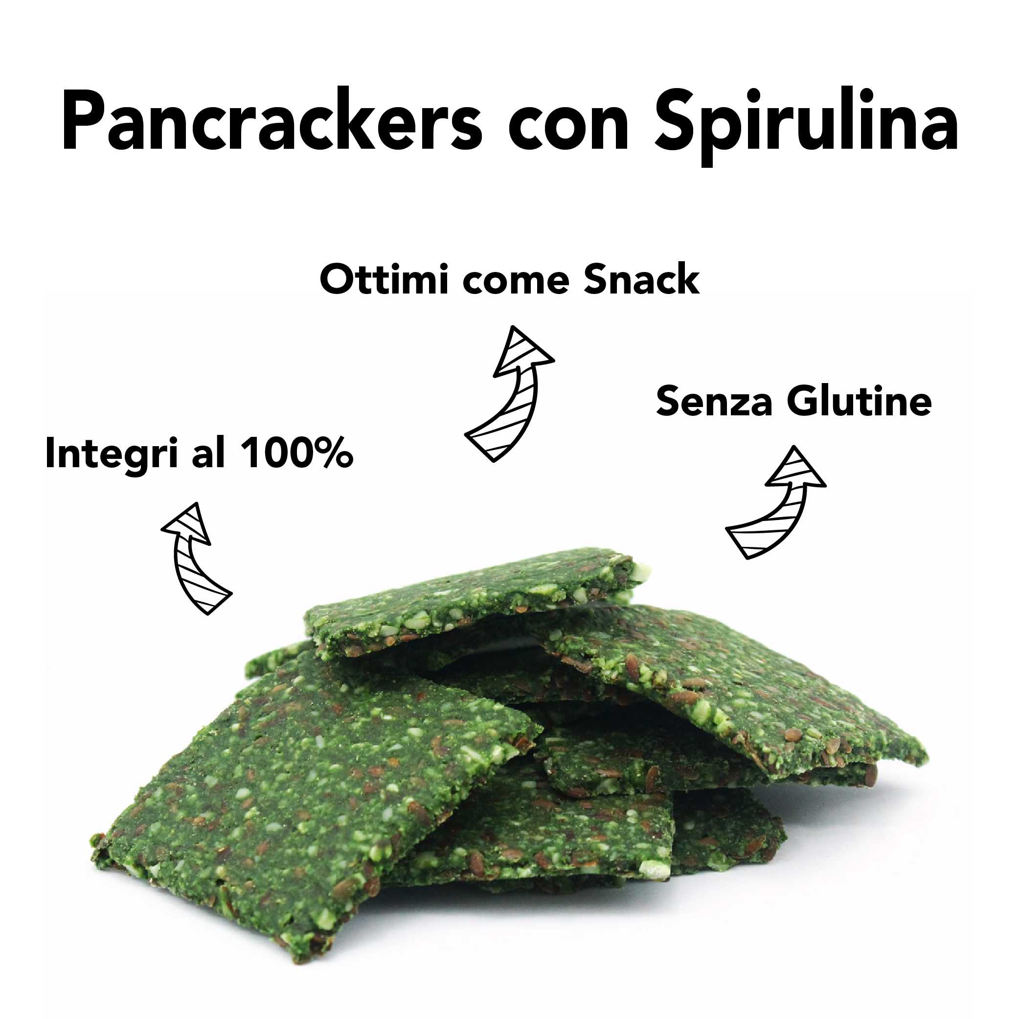 Crackers Crudi Di Grano Saraceno Con Spirulina Bio 4