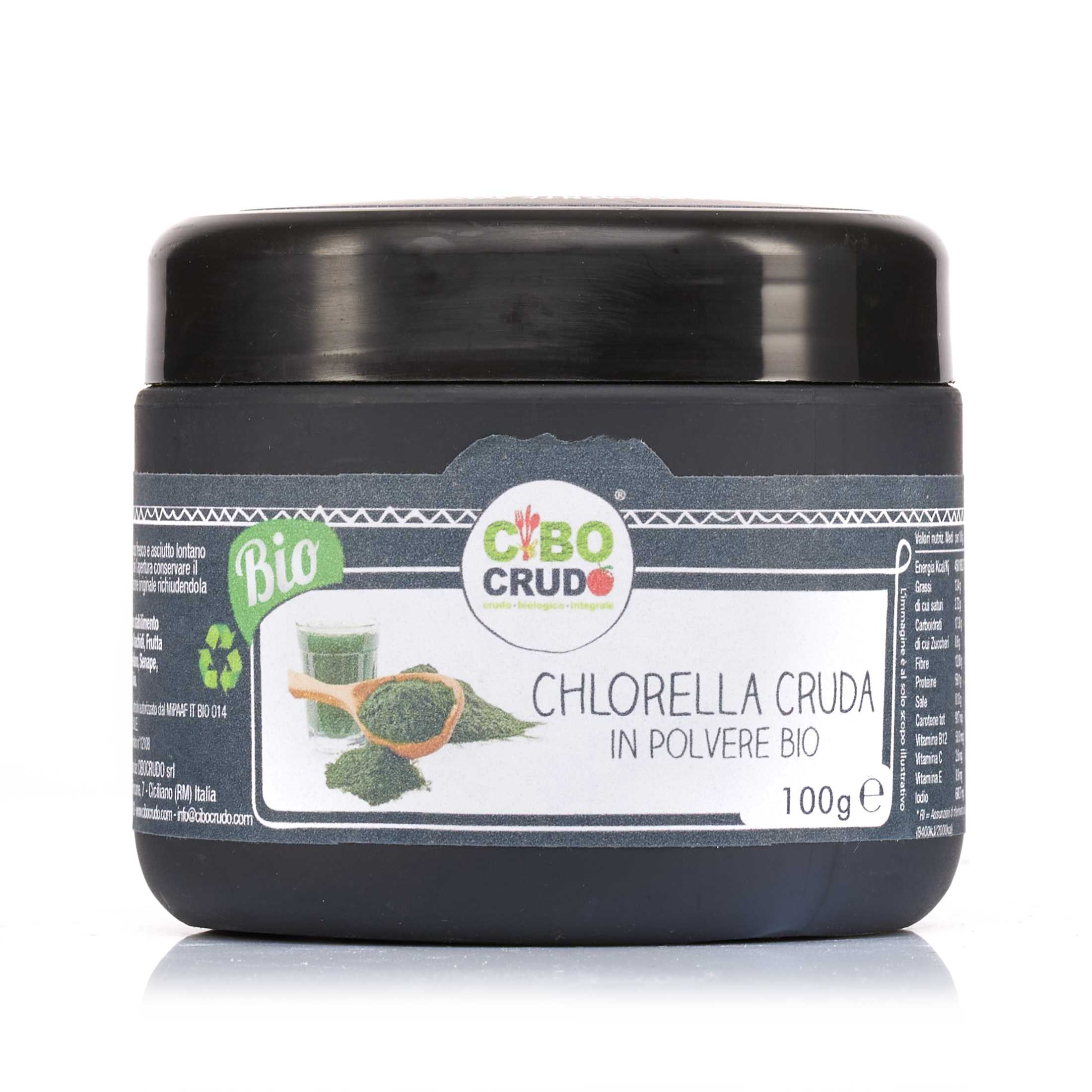 Chlorella In Polvere Cruda Bio 1