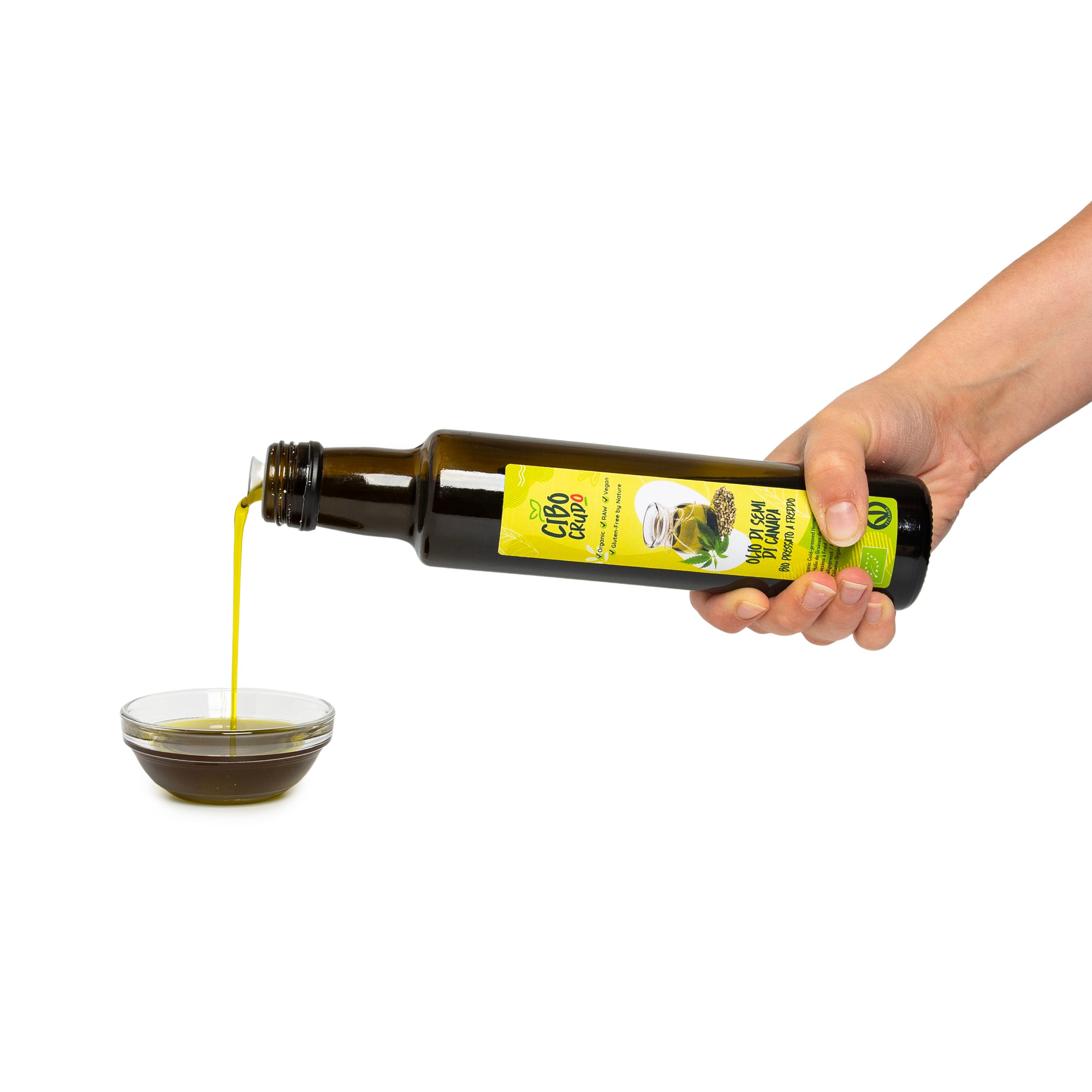 Olio di canapa - estratto a freddo 25 cl