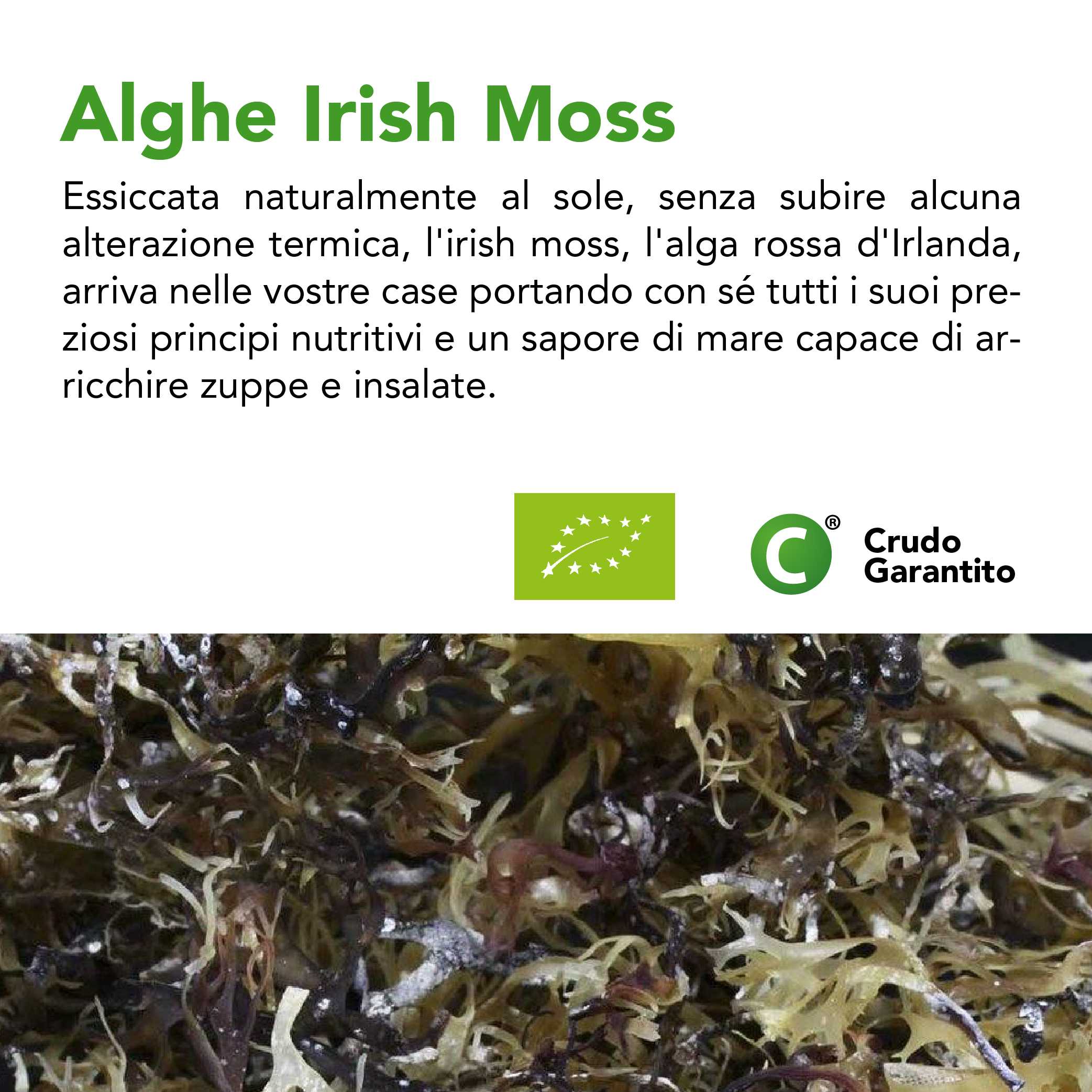 Alghe Irish Moss (Chondrus Crispus) Crude E Bio 4
