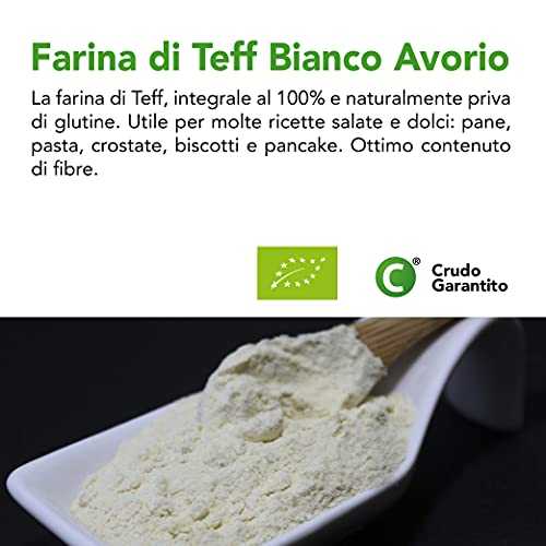 Farina Di Teff Cruda Bio - 500g 2