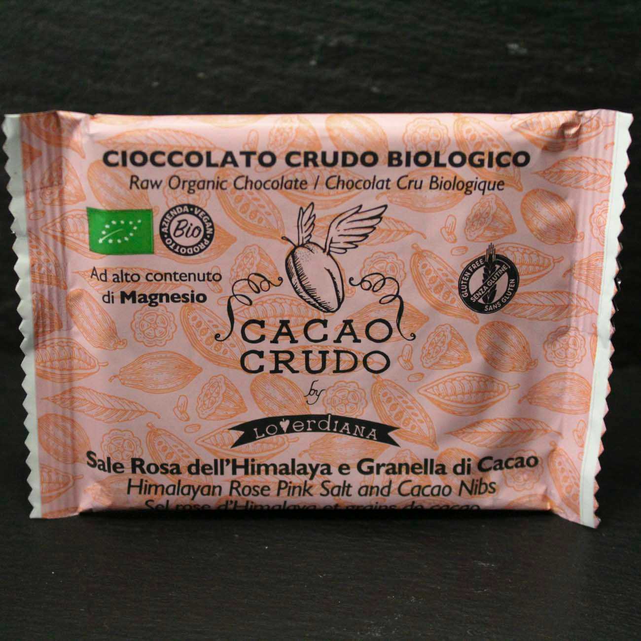 Cioccolato al Sale dell'Himalaya e Granella di Cacao 3