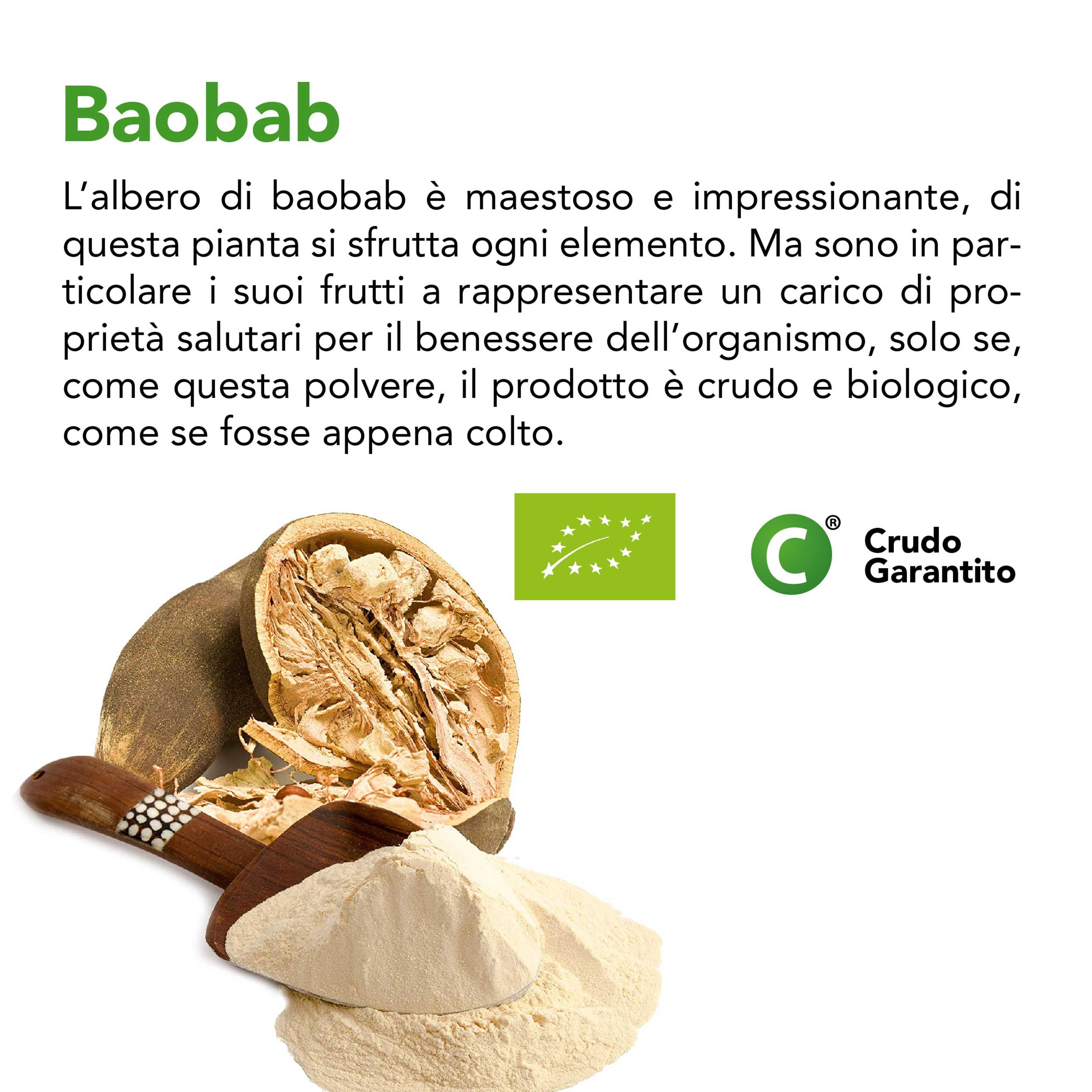 Polvere Di Baobab Crudo Bio 4