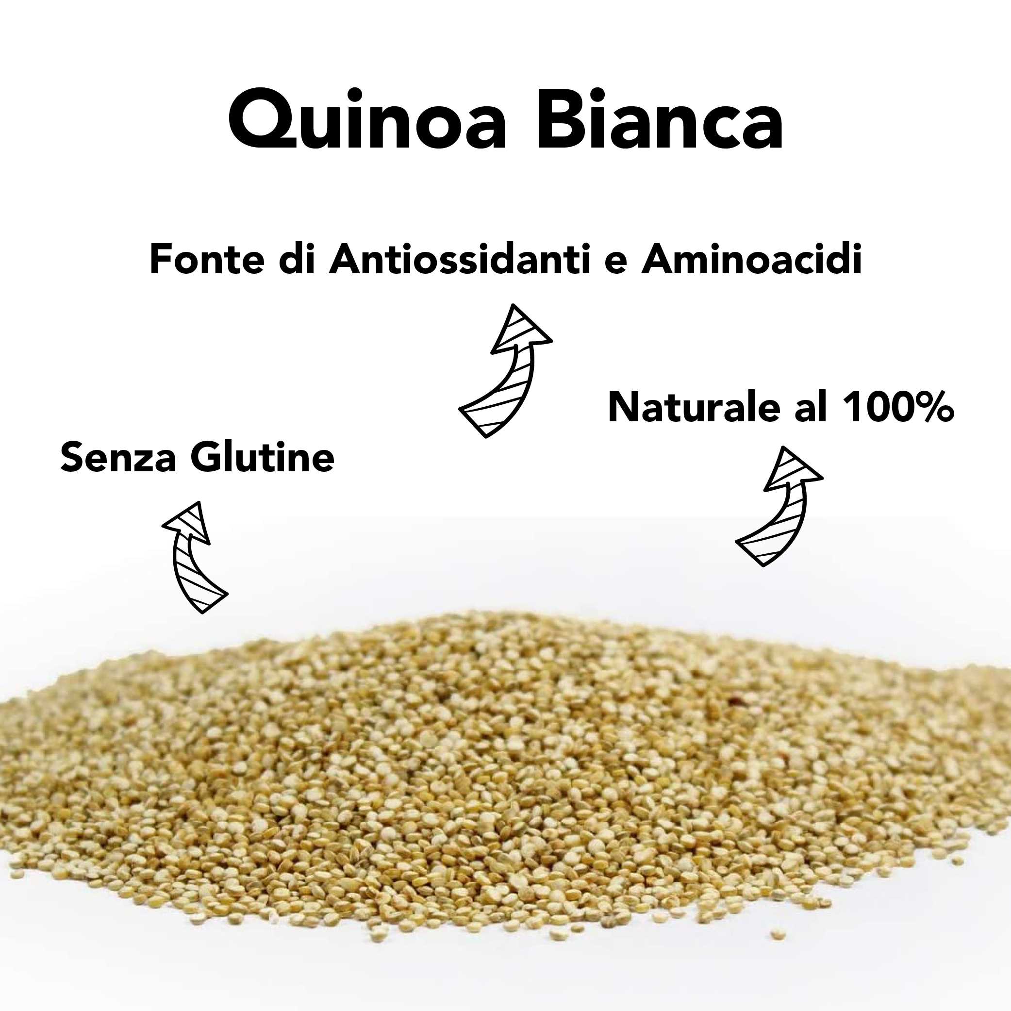 Quinoa Bianca Cruda  Bio 6