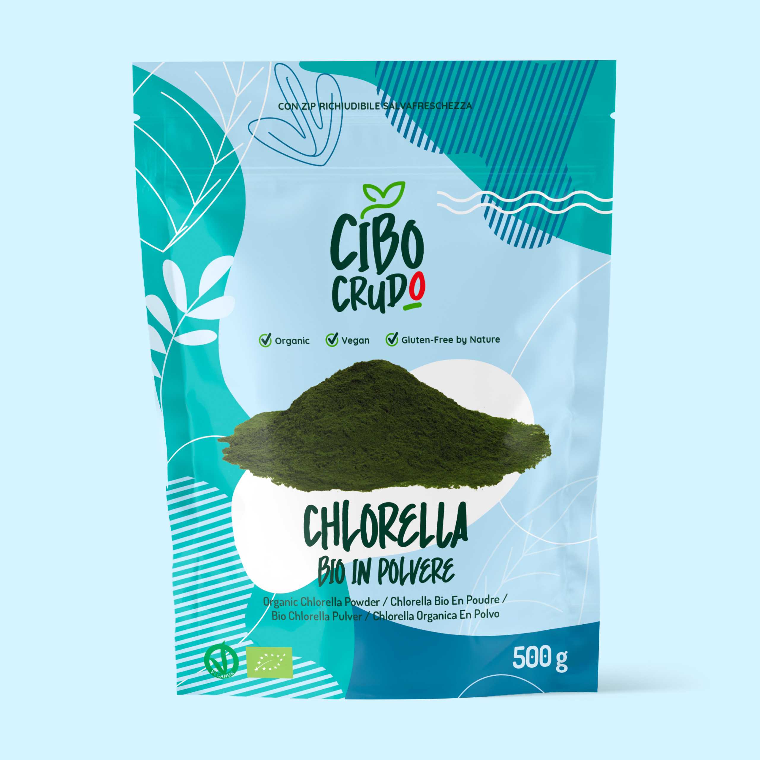 Chlorella In Polvere Cruda Bio 1