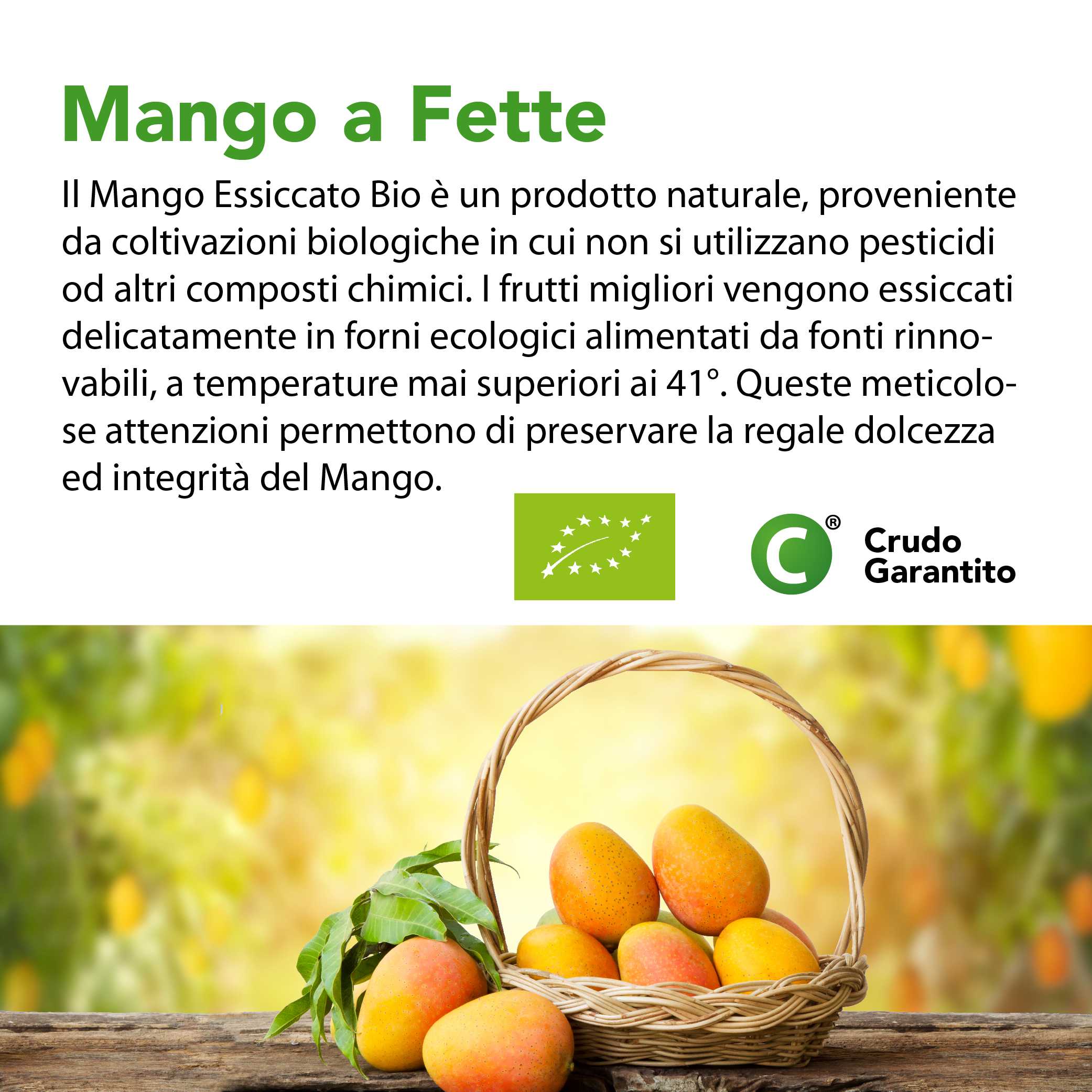 Mango Essiccato A Fette Crudo Bio 5