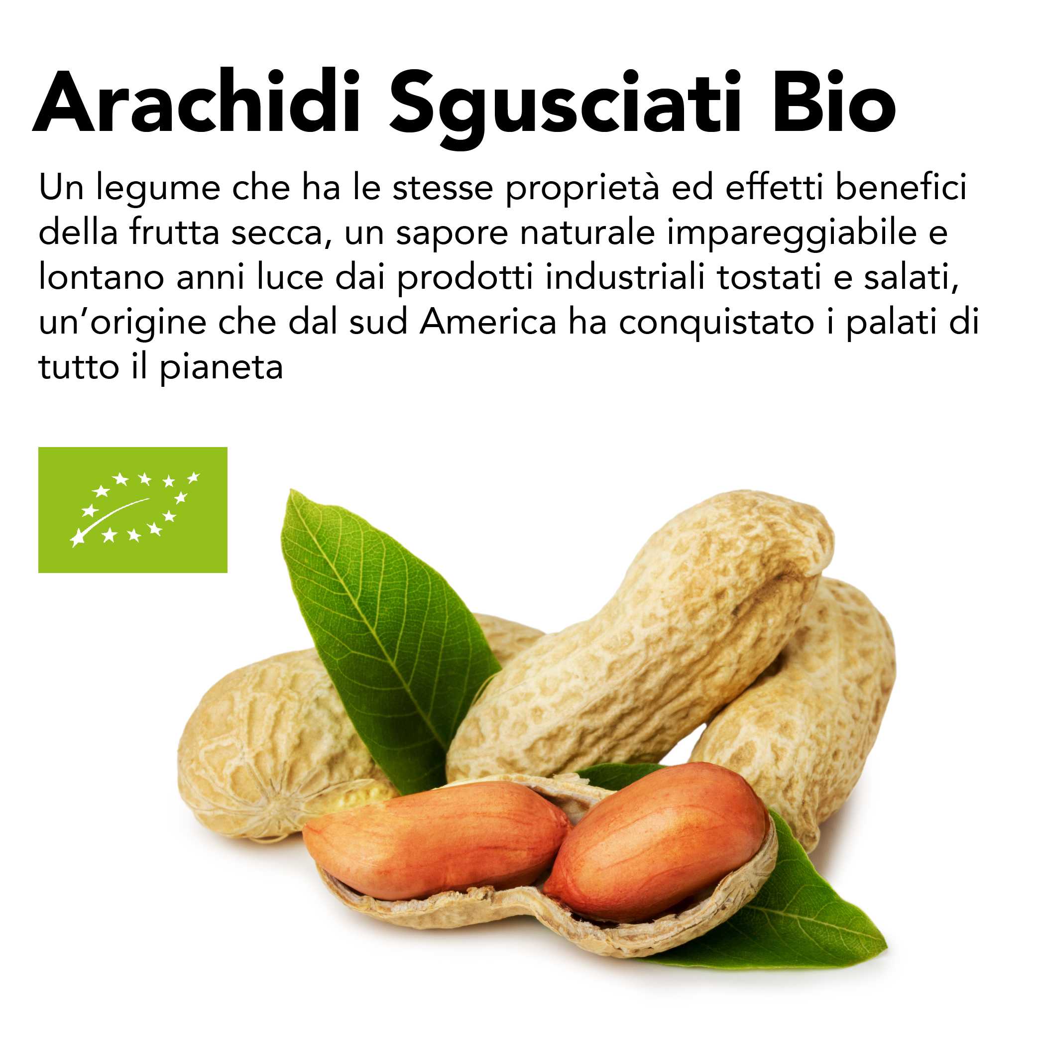 Arachidi Non Tostate Crude Bio - 500g 5
