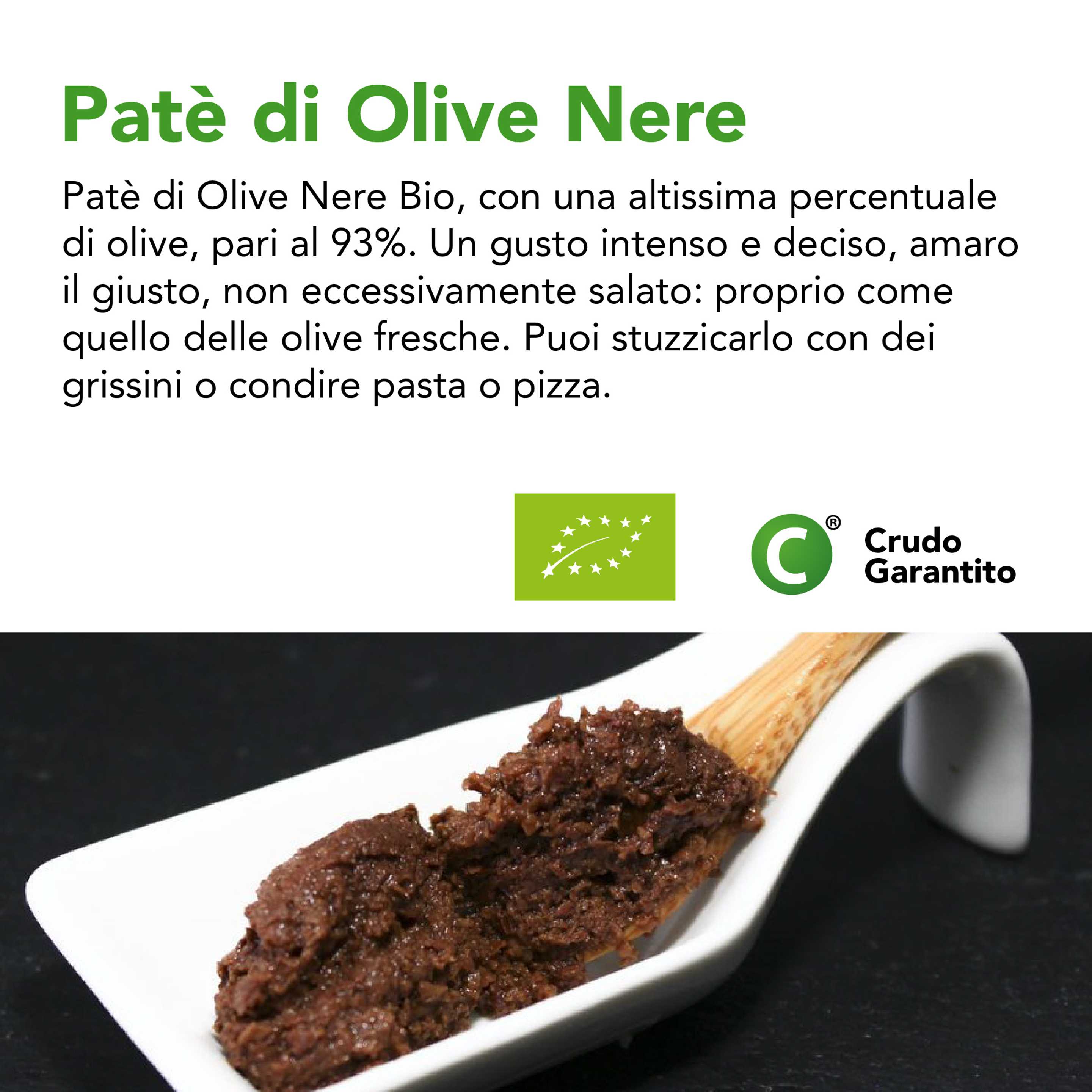 Patè Di Olive Nere Bio 4
