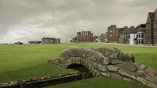St Andrews Old Course on Trackman at PARennial Golf
