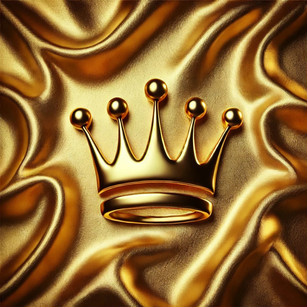 Gold crown artwork for the PARennial Golf Trophy Room