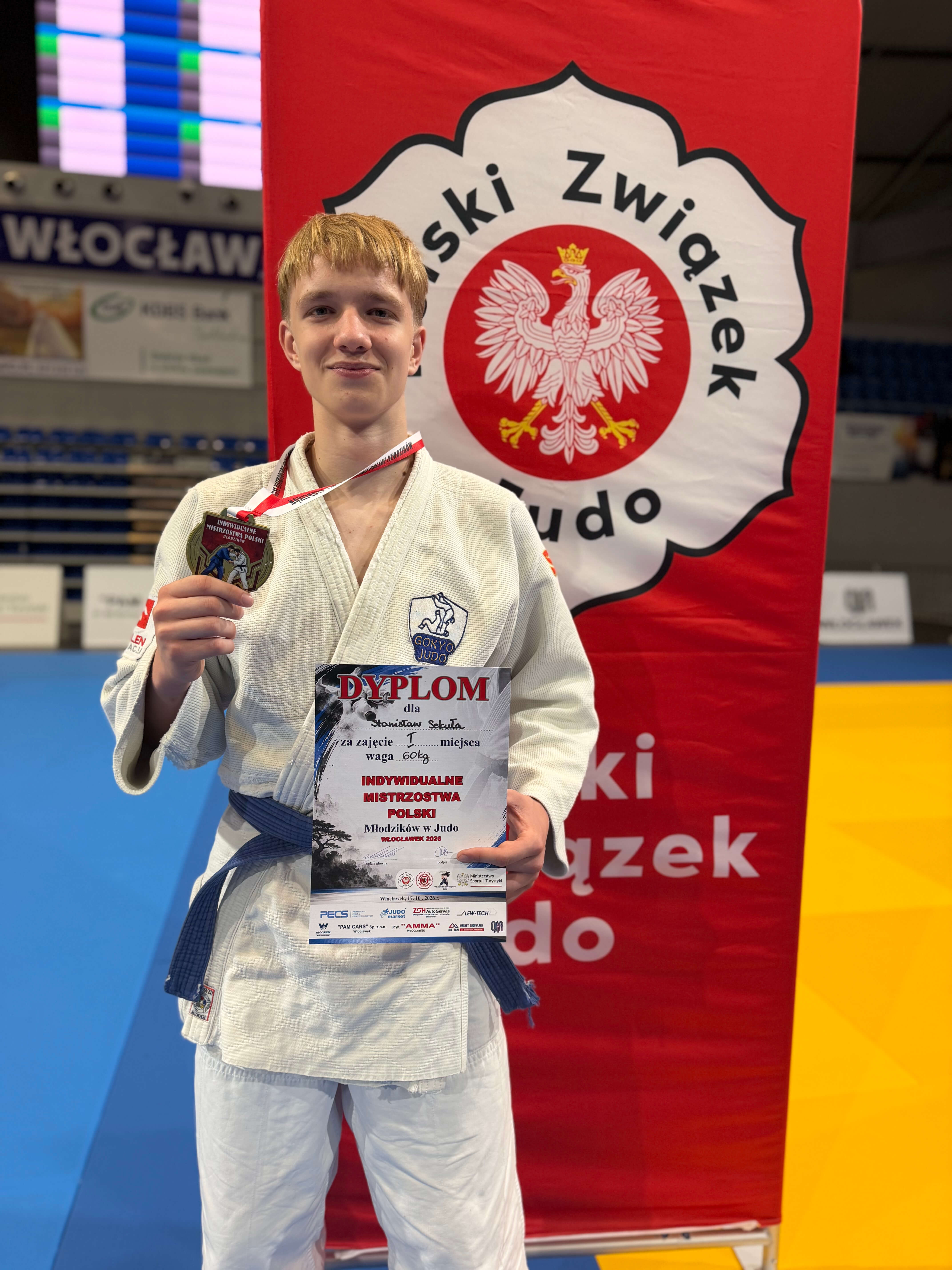 Stanisław Sekuła Mistrzem Polski Młodzików!